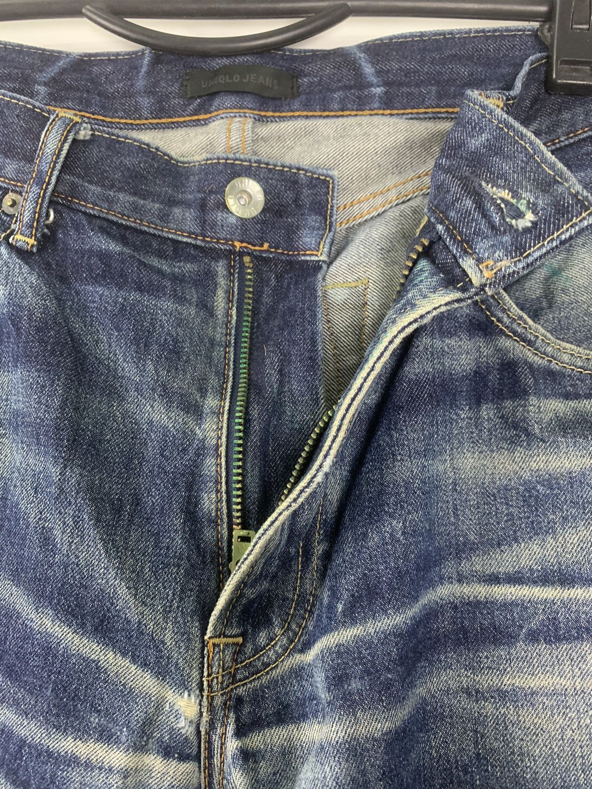 Uniqlo Vintage Uniqlo distressed denim Size US 34 / EU 50 - 7 Thumbnail