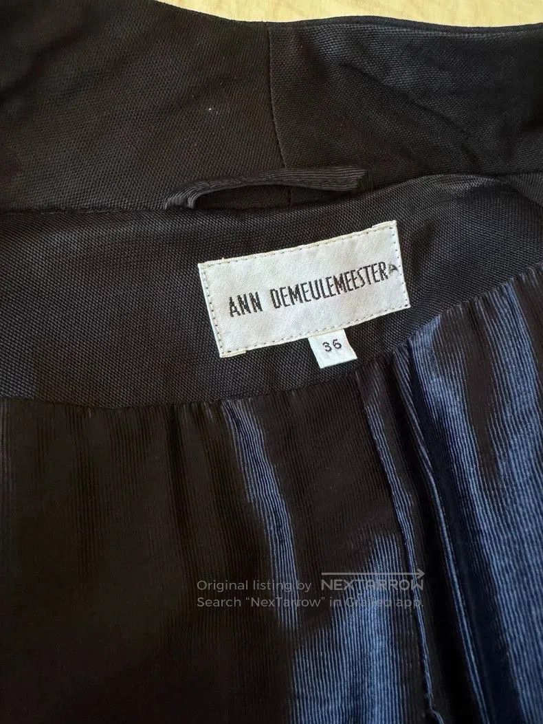 Ann Demeulemeester Ann Demeulemeester Dark Jacket. Size US XS / EU 42 / 0 - 2 Thumbnail