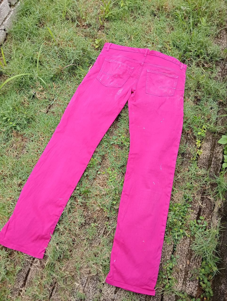 Dior × Hedi Slimane Dior Homme Combine Cotton Polyurethane Stretch Pants Size US 32 / EU 48 - 15 Thumbnail