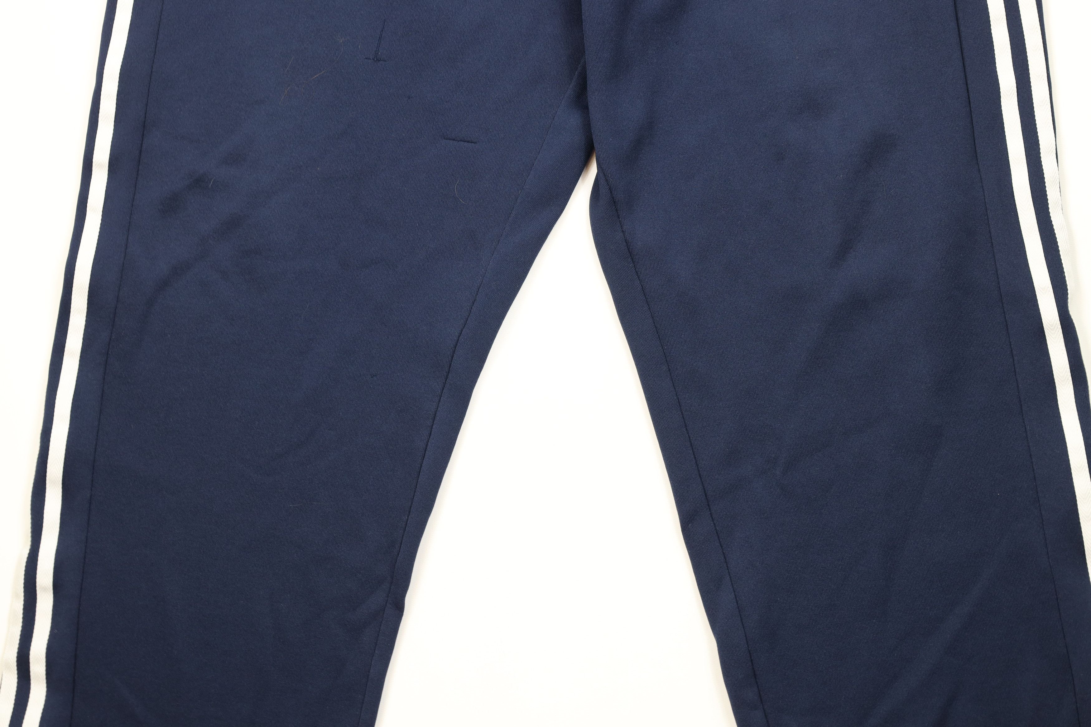 Adidas Vintage Y2K Adidas Striped Wide Leg Sweatpants Pants Blue Size US 36 / EU 52 - 3 Thumbnail