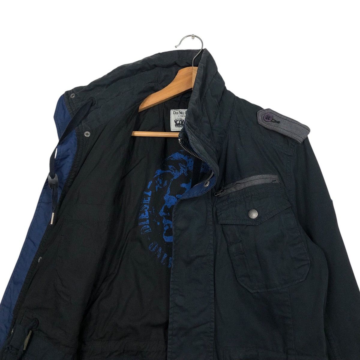 Diesel 📌Vintage Biker Jacket Zipper Diesel Co Size US M / EU 48-50 / 2 - 13 Thumbnail
