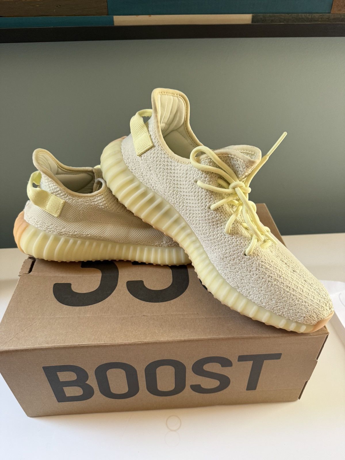 Adidas Yeezy Boost 350 V2 Butter (Barely Worn) Size US 10.5 / EU 43-44 - 3 Thumbnail