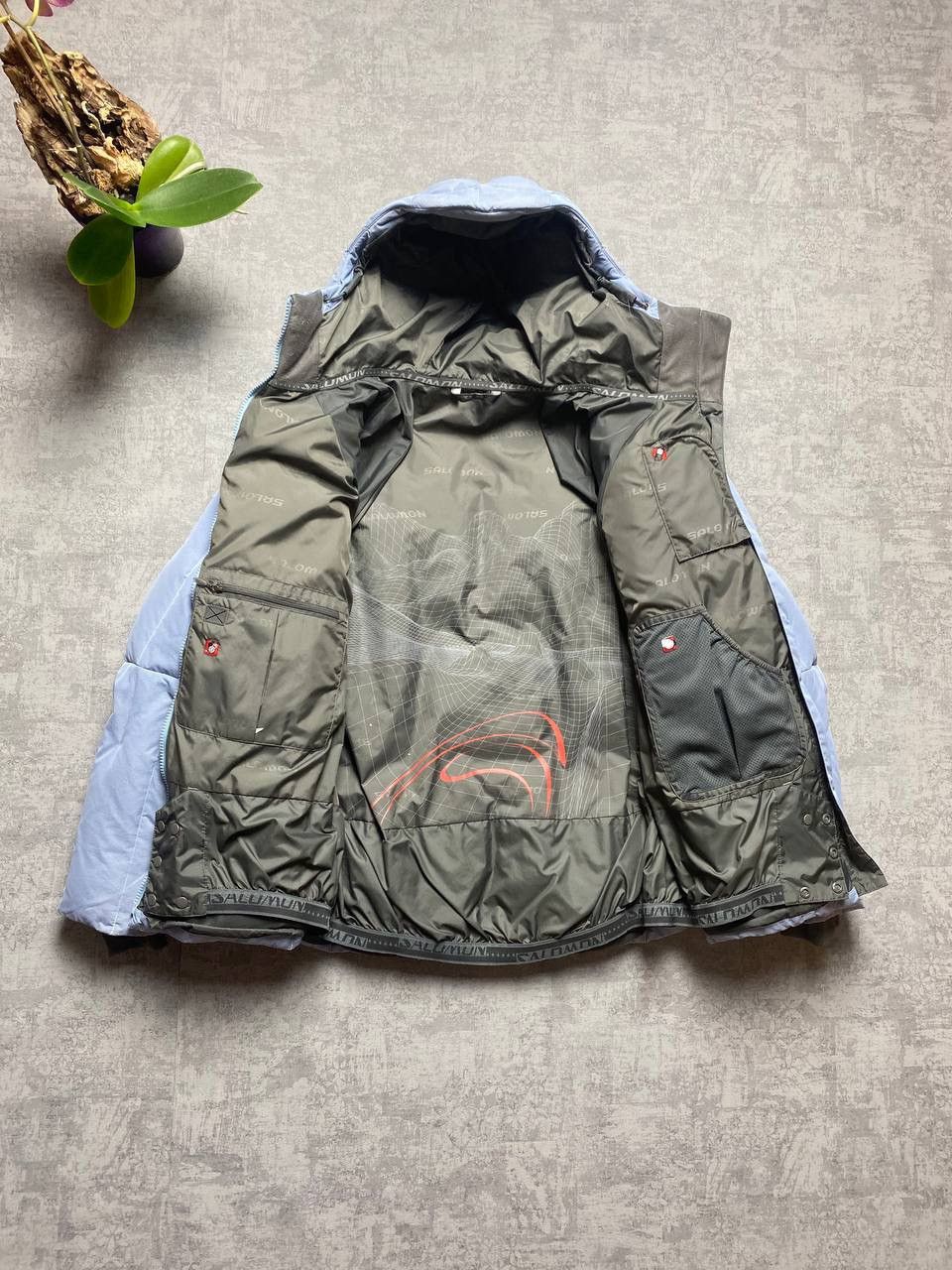 Vintage 2004 Salomon 1000 Down puffer jacket Size L / US 10 / IT 46 - 10 Thumbnail