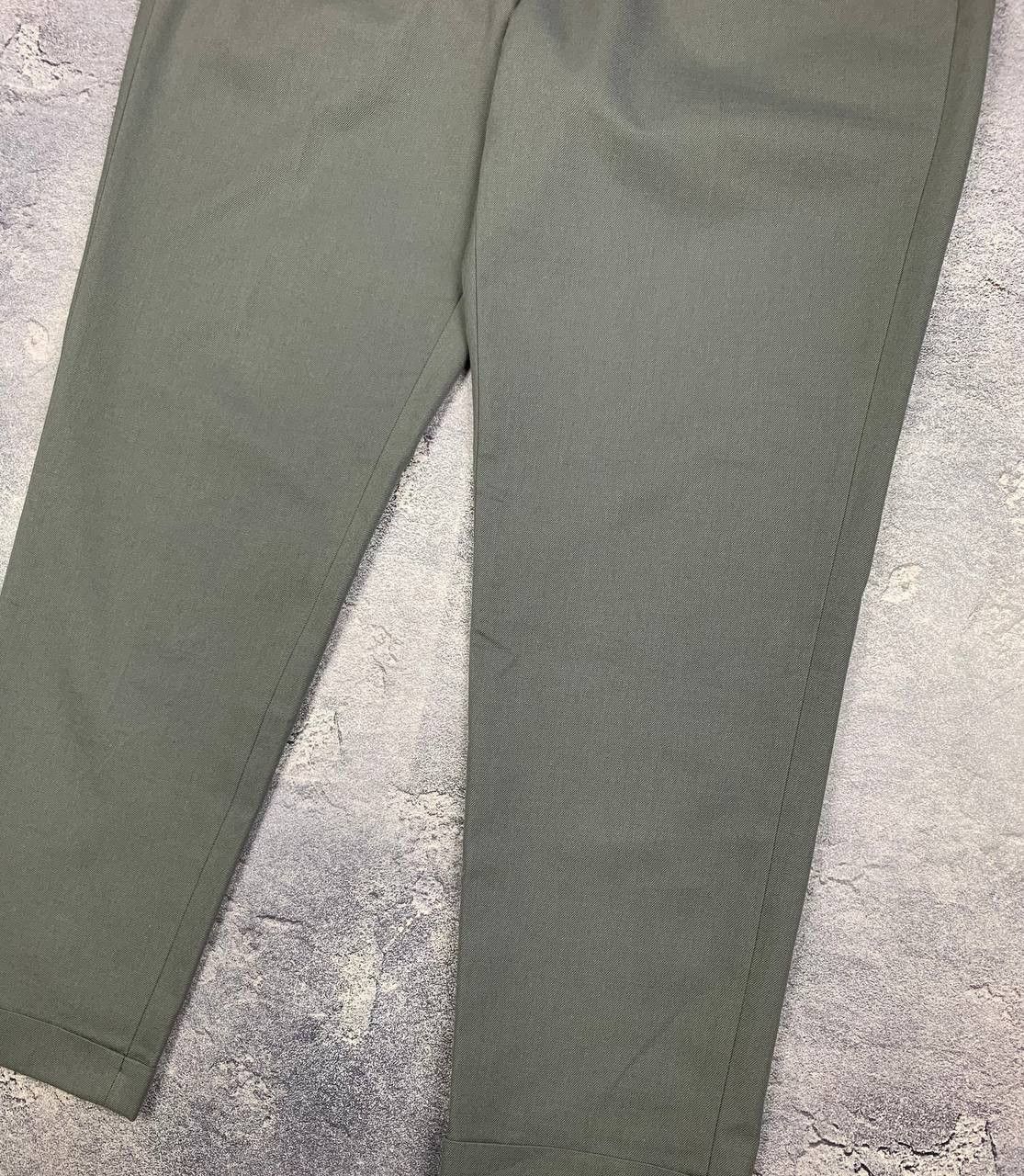 Allsaints AllSaints Gray Wool Blend Trousers W32 Tailored Cropped Fit Size US 34 / EU 50 - 5 Thumbnail