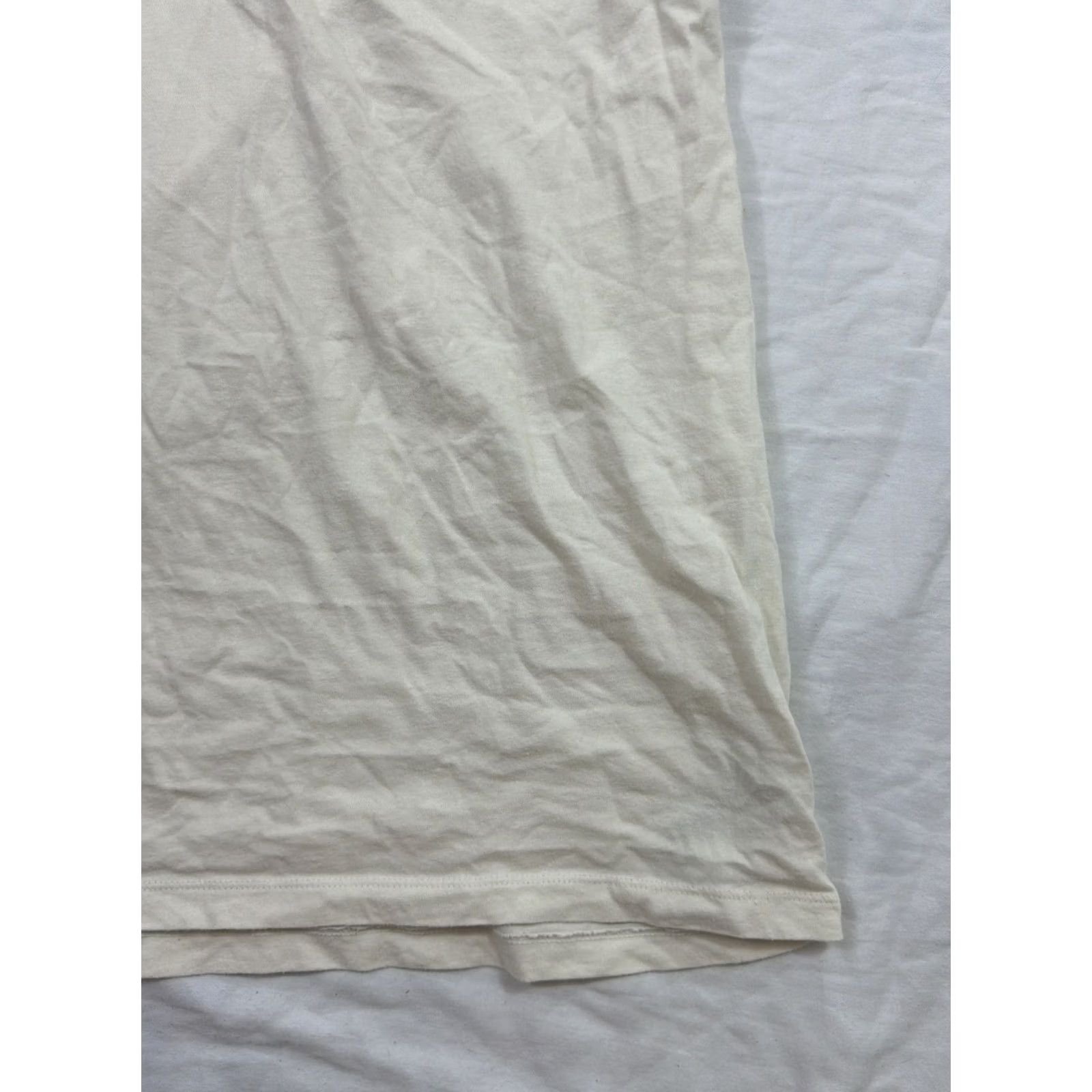 Gap Gap T-Shirt Men L Ivory Logo Short Sleeve Cotton Multicolor Spellout2020s Size US L / EU 52-54 / 3 - 7 Thumbnail