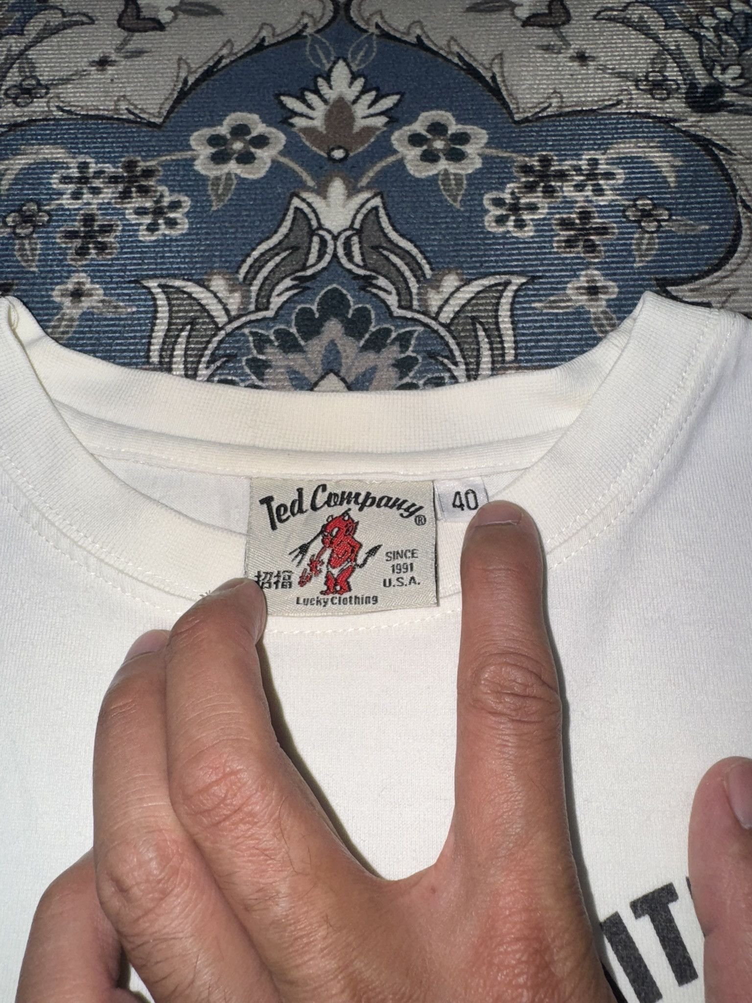 Japanese Brand × Tedman Tedman Teddy The Strategic Combat Bunch T shirt Size US S / EU 44-46 / 1 - 5 Thumbnail