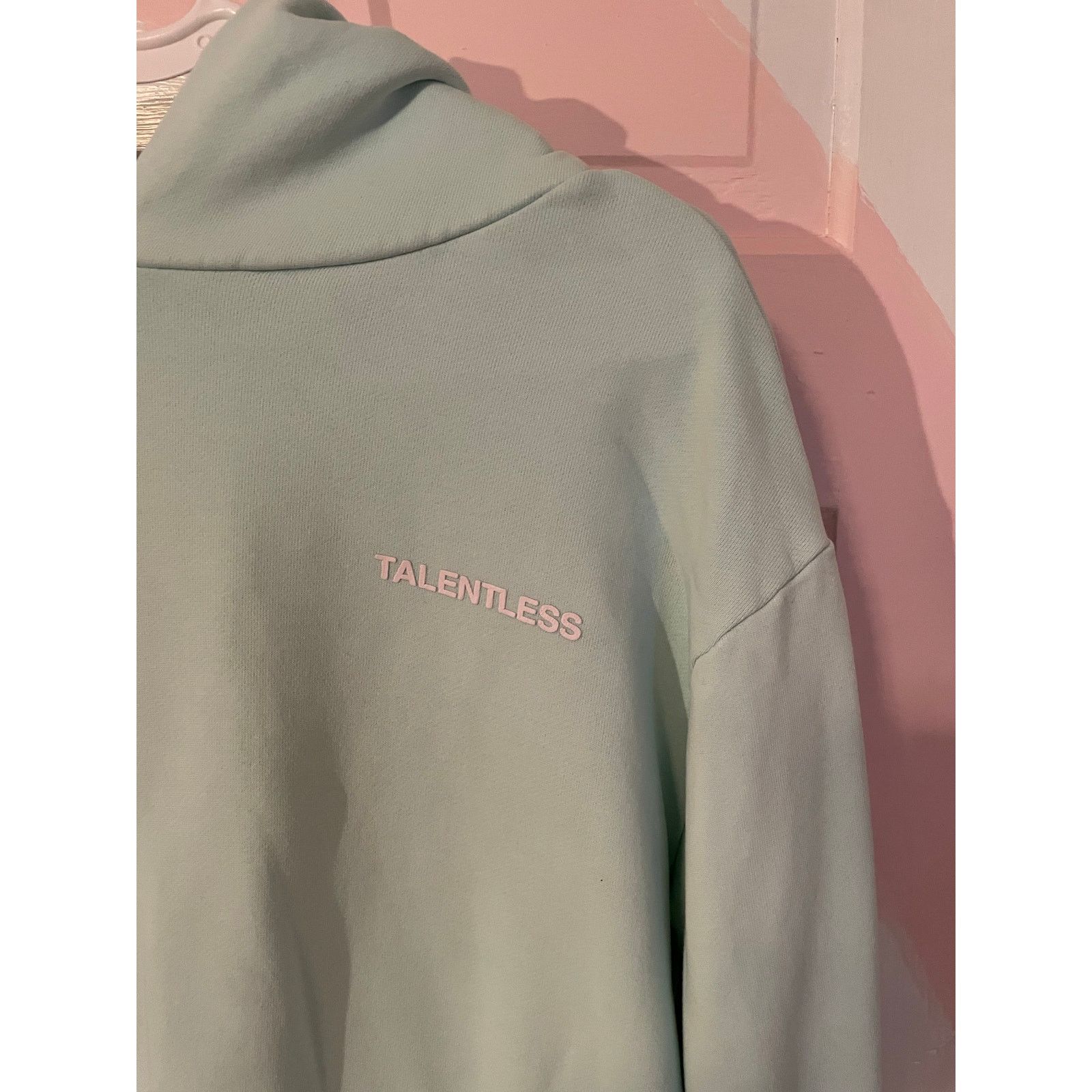 Talentless Talentless Mint Hoodie Small Unisex Pullover Minimalist Size S / US 4 / IT 40 - 7 Thumbnail