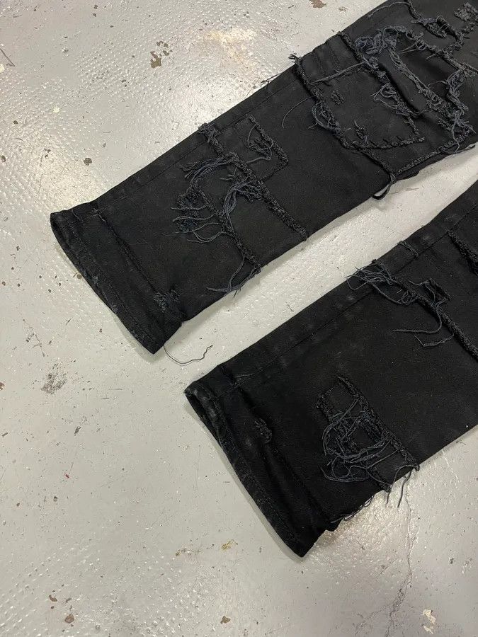 Dsquared2 SS2017 Dsquared2 Black Destroy Jean Size US 31 - 4 Thumbnail