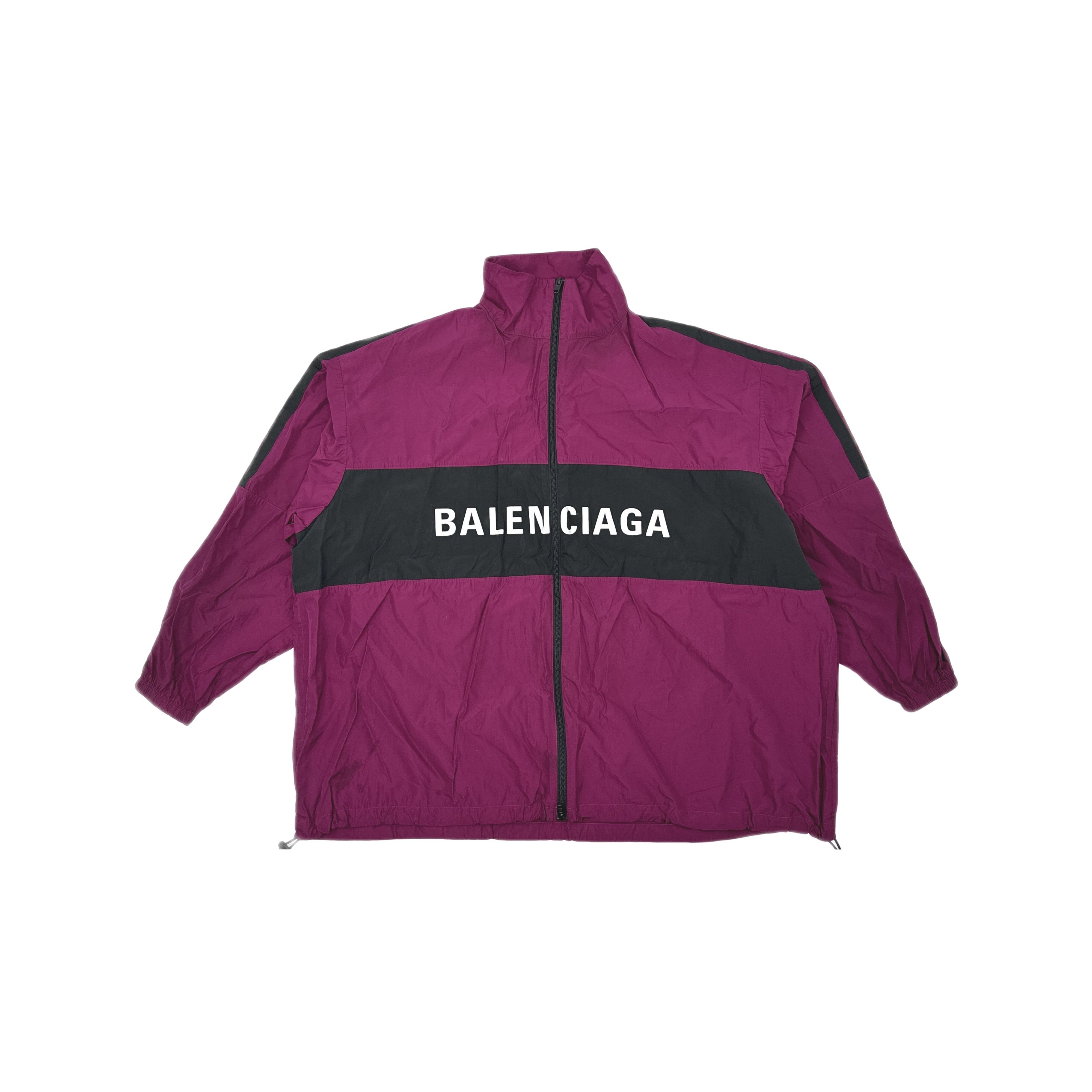 Balenciaga Balenciaga Logo Track Jacket Size 46 Size US S / EU 44-46 / 1 - 1 Thumbnail