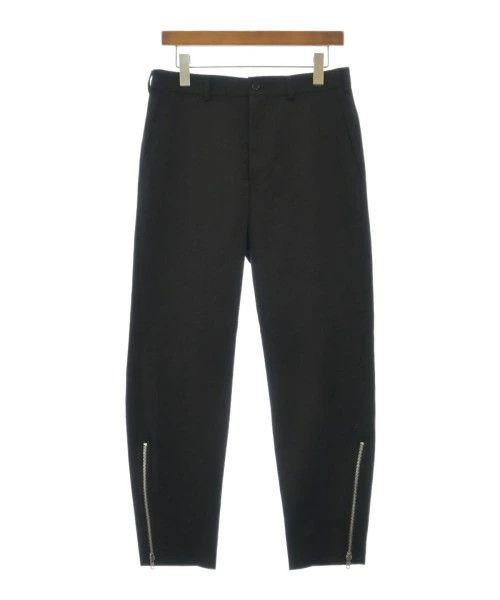 Comme des Garcons Homme Deux Casual Pants Slacks Zipper Polyester Patch Pattern Black Size US 30 / EU 46 - 1 Thumbnail