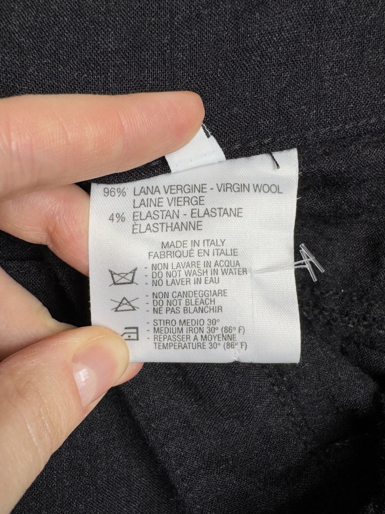 Versace Versace Classic v2 dark grey vintage unisex wool shorts 32 Size 32" / US 10 / IT 46 - 12 Thumbnail
