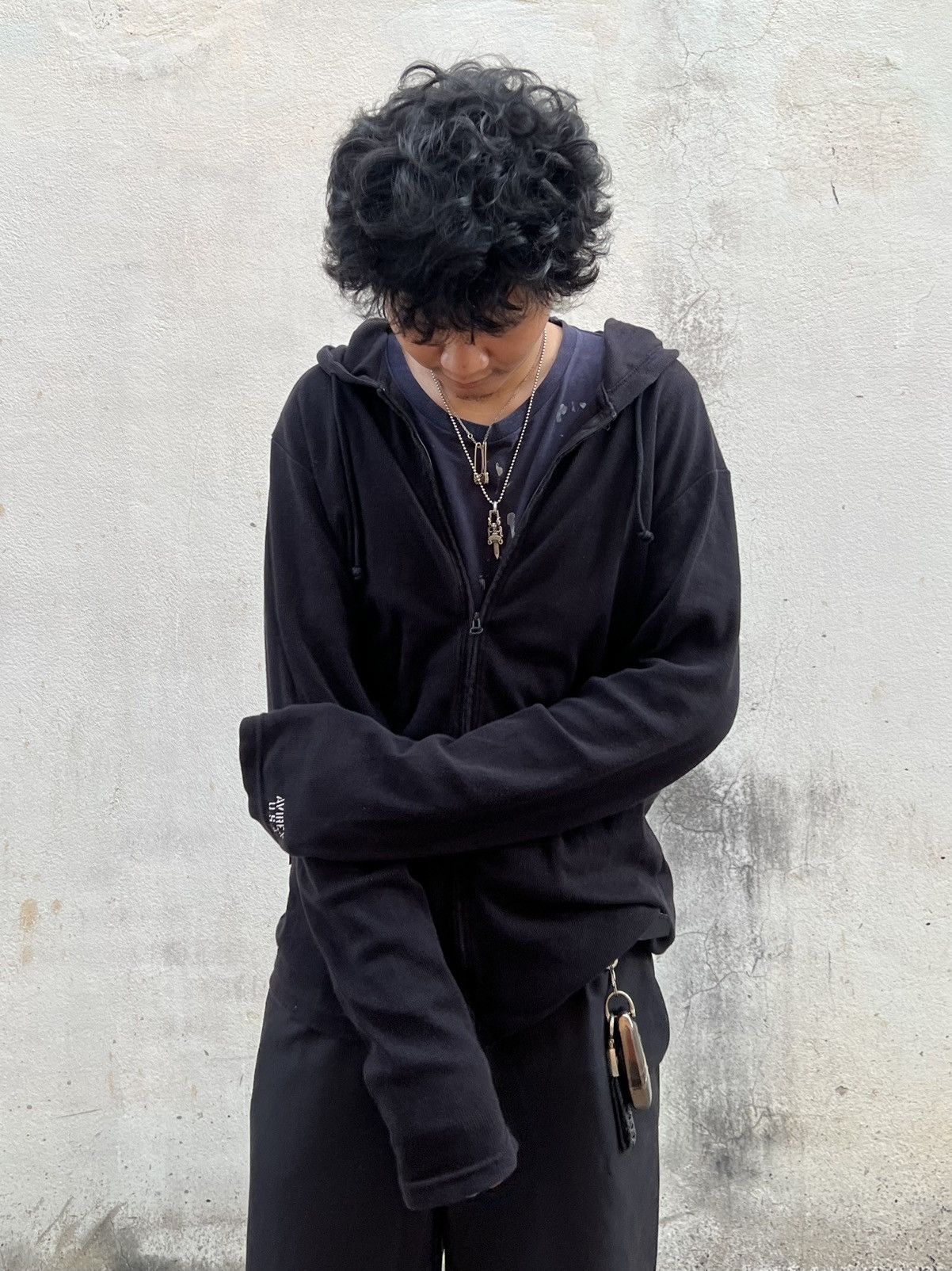Avirex Vintage Avirex Blank Hoodie Zip Up Size US S / EU 44-46 / 1 - 2 Thumbnail