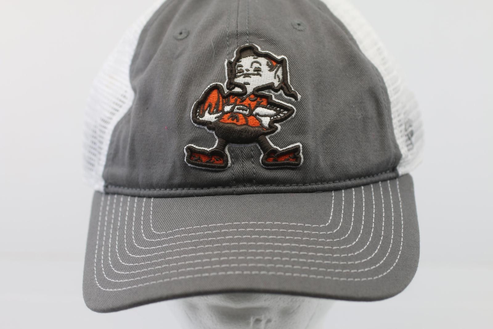 Rare Panther Vintage Cleveland Browns NFL Trucker Fanatics Snapback Cap Size ONE SIZE - 1 Thumbnail