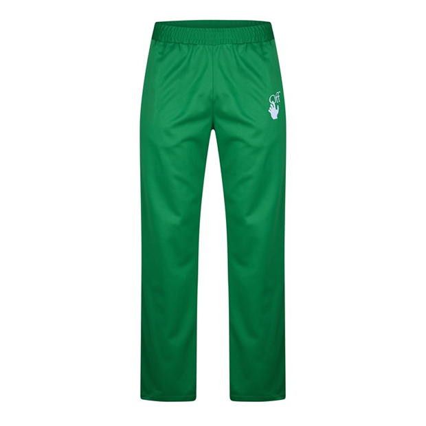 Off-White o1gr1nt0325 Hand Off Slim Trackpant in Green Size US 34 / EU 50 - 1 Thumbnail