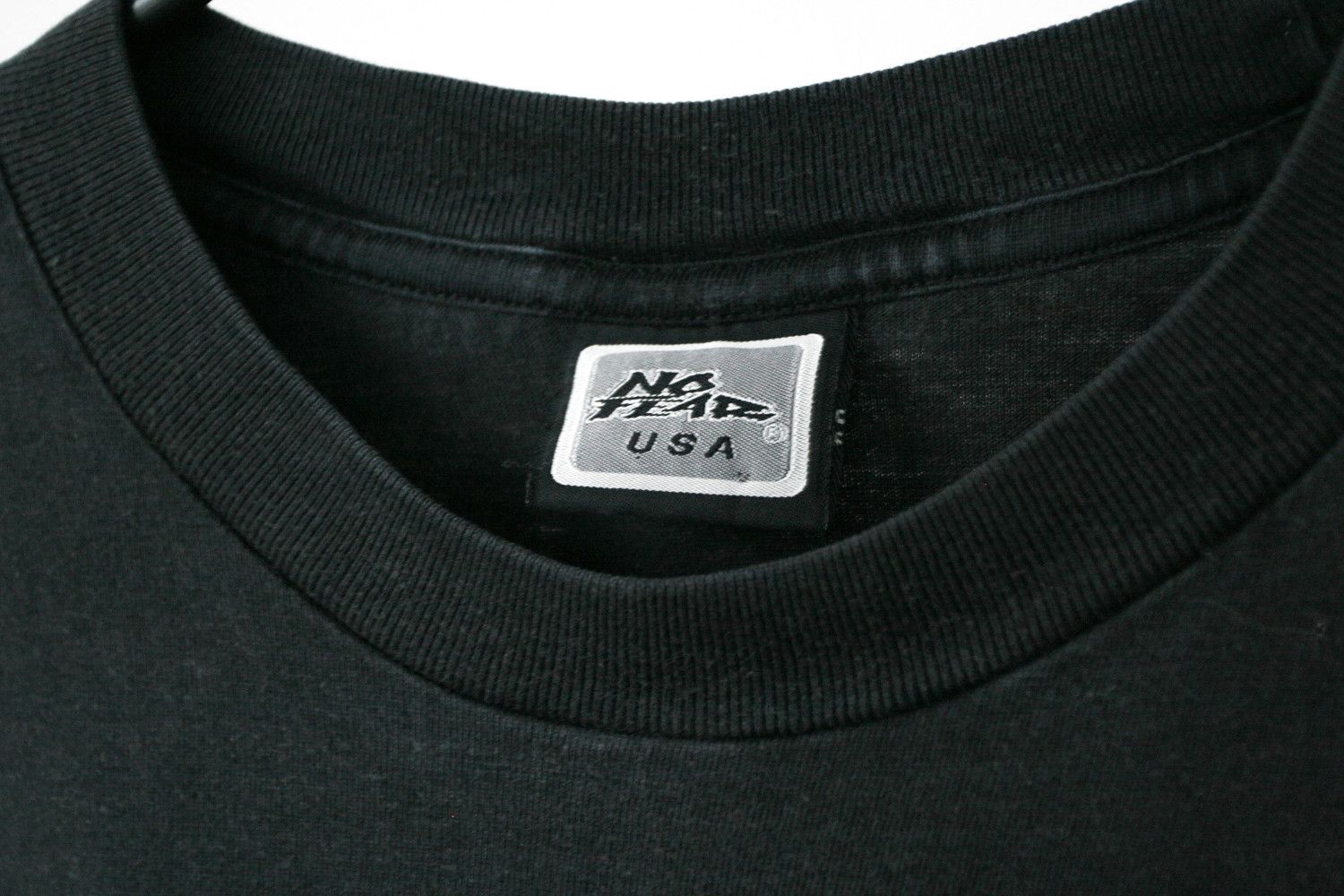 No Fear Vintage 90s No Fear Life is a contact sport Faded T Shirt Size US XL / EU 56 / 4 - 7 Thumbnail