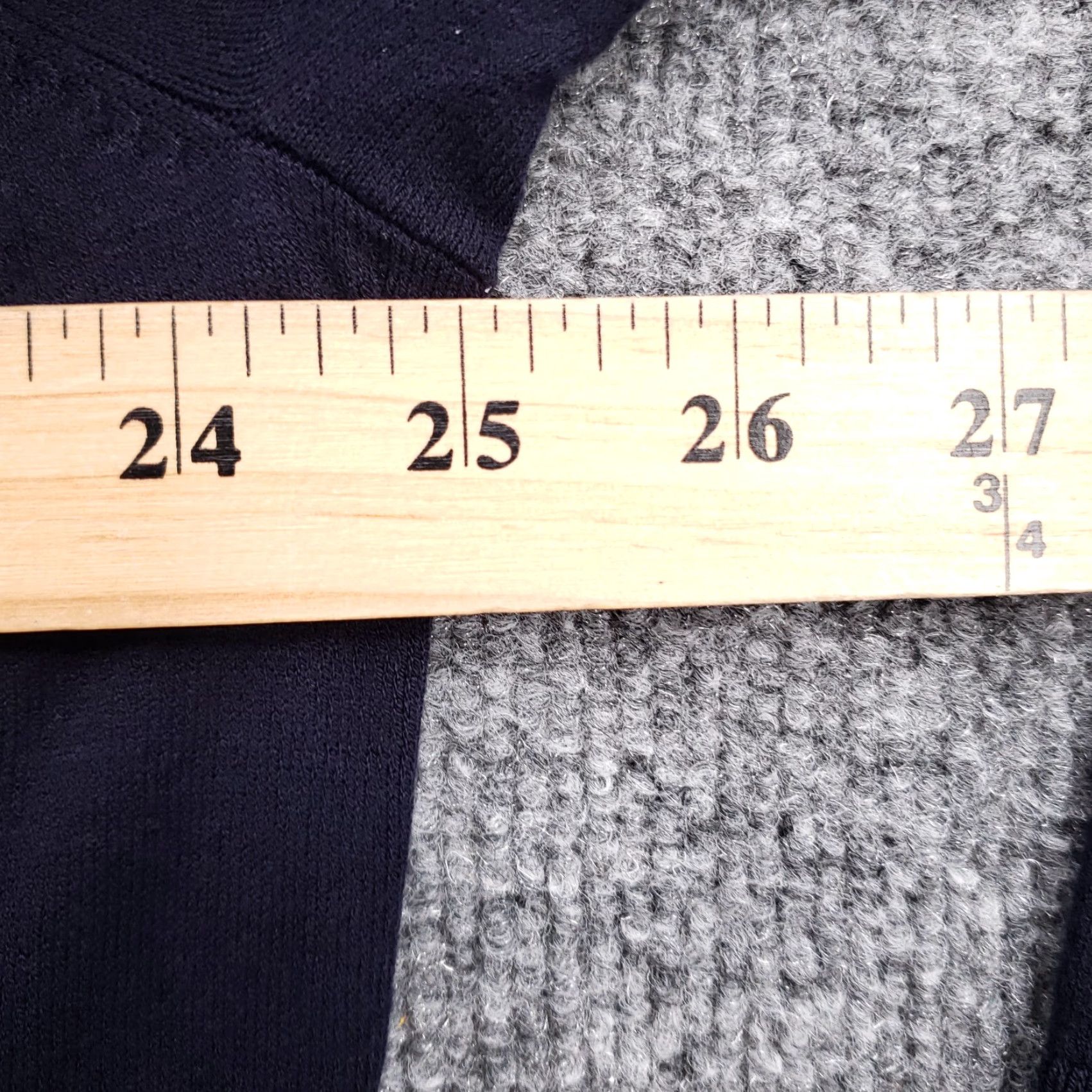 Talbots Talbots Cardigan Womens PL Large Petite Blue Open Front Long Sleeve Knit Sweater Cardigan Size L / US 10 / IT 46 - 4 Thumbnail