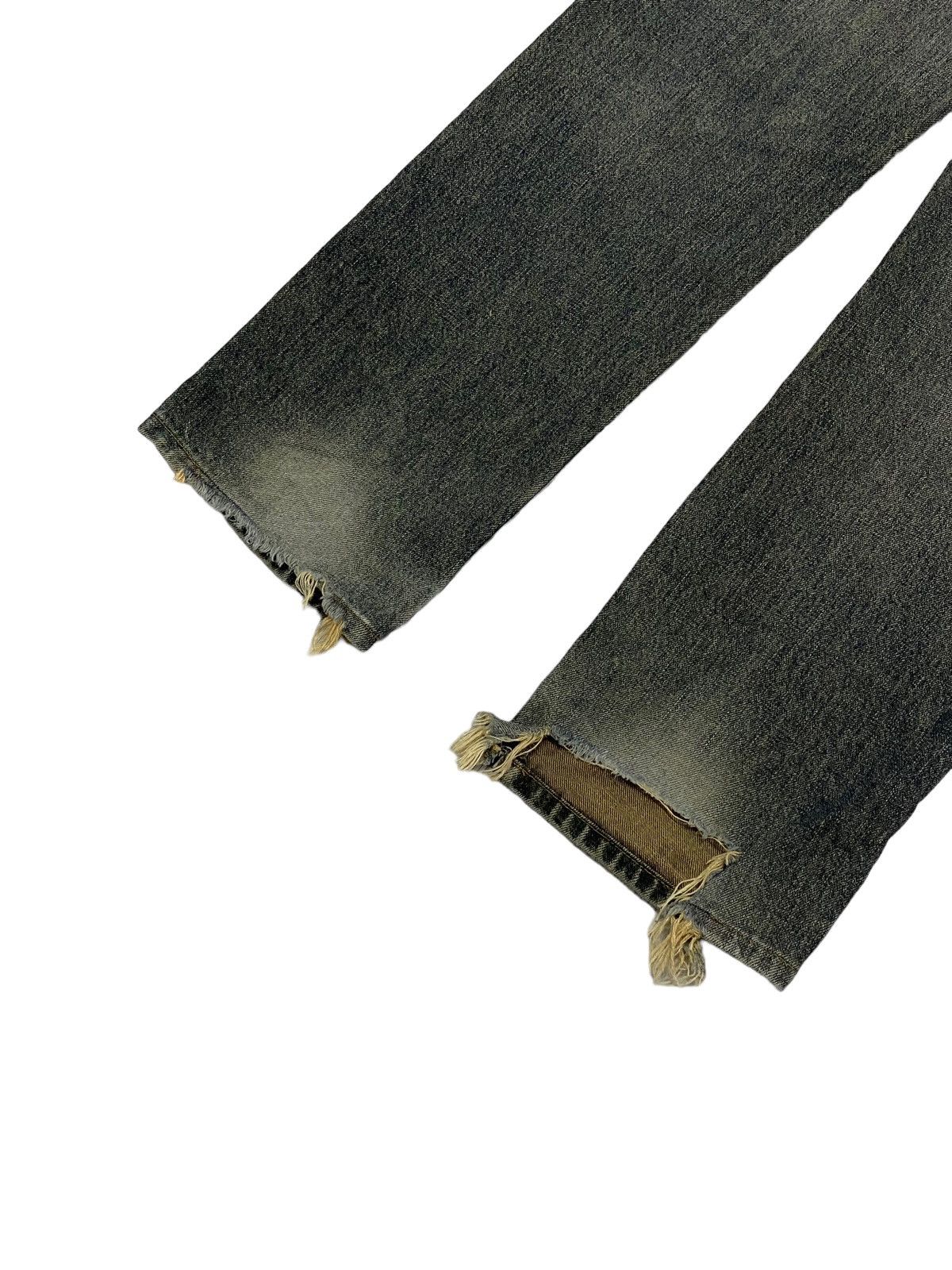 If Six Was Nine Edwin Extra Extreme 403 Mud Washed Grey Distressed Size US 30 / EU 46 - 6 Thumbnail