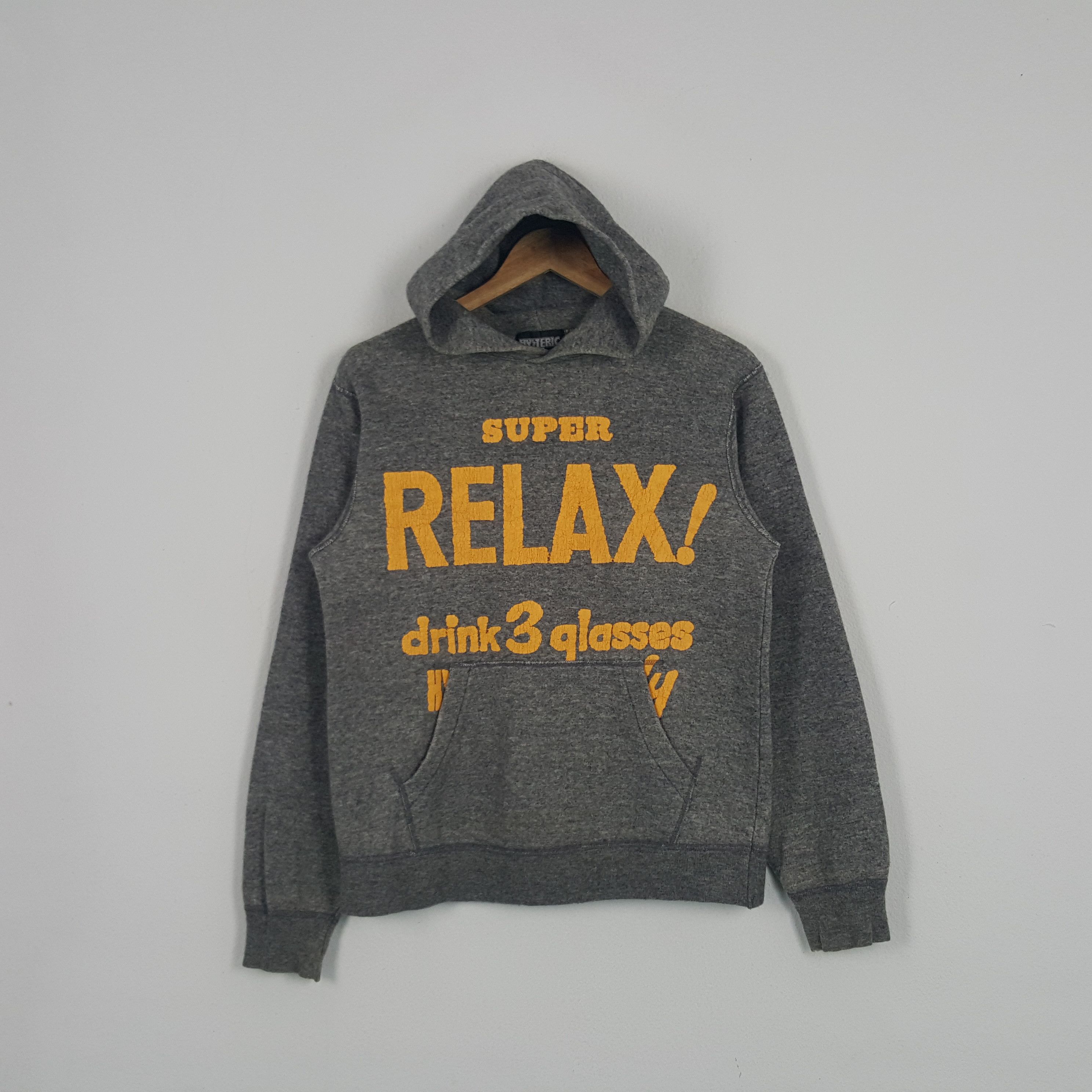 Hysteric Glamour Vintage Hysteric Glamour Japanese Brand Custom Art Hoodies Size US S / EU 44-46 / 1 - 3 Thumbnail