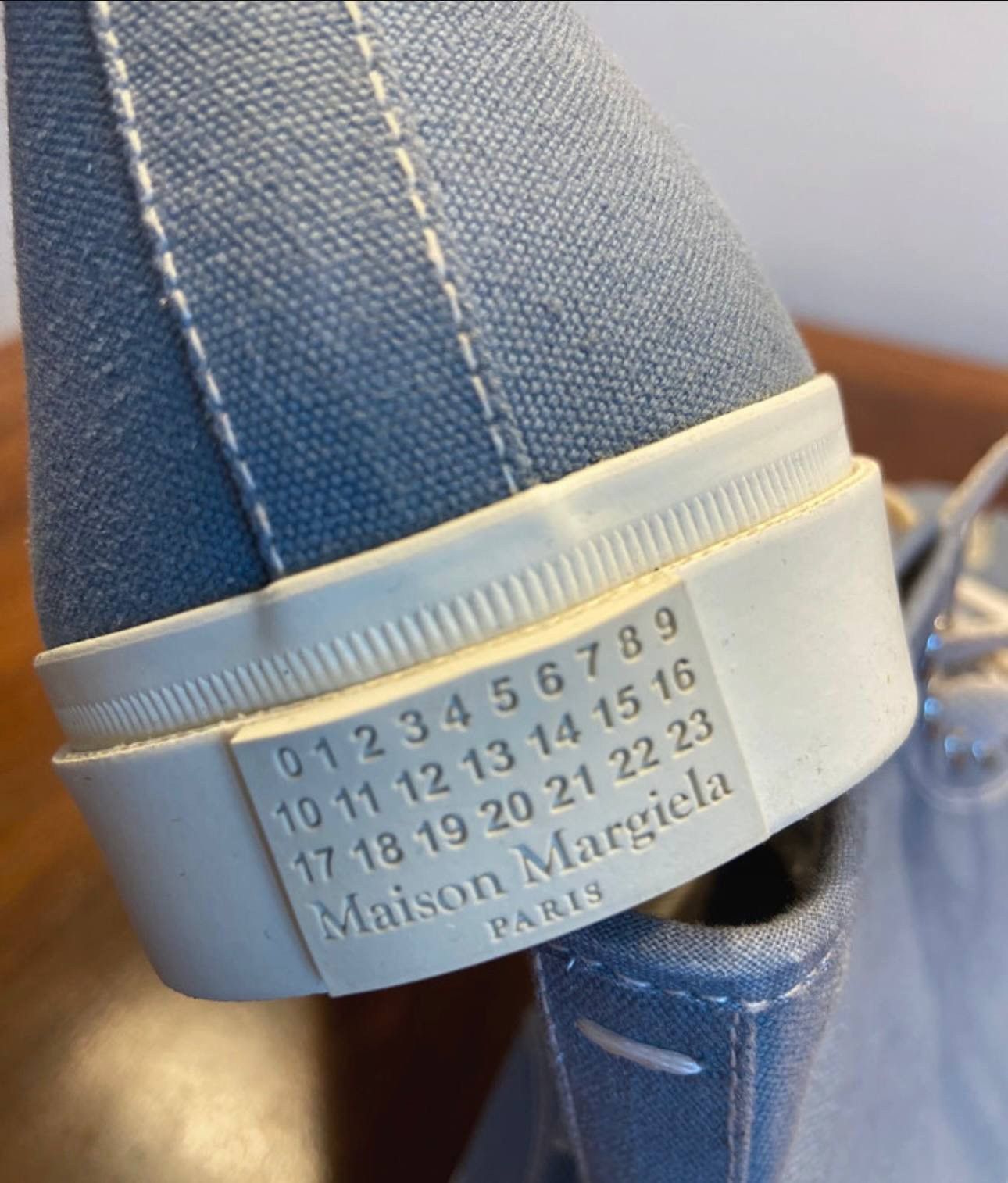 Maison Margiela Maison Margiela high-top sneakers blue Size US 10 / EU 43 - 6 Thumbnail
