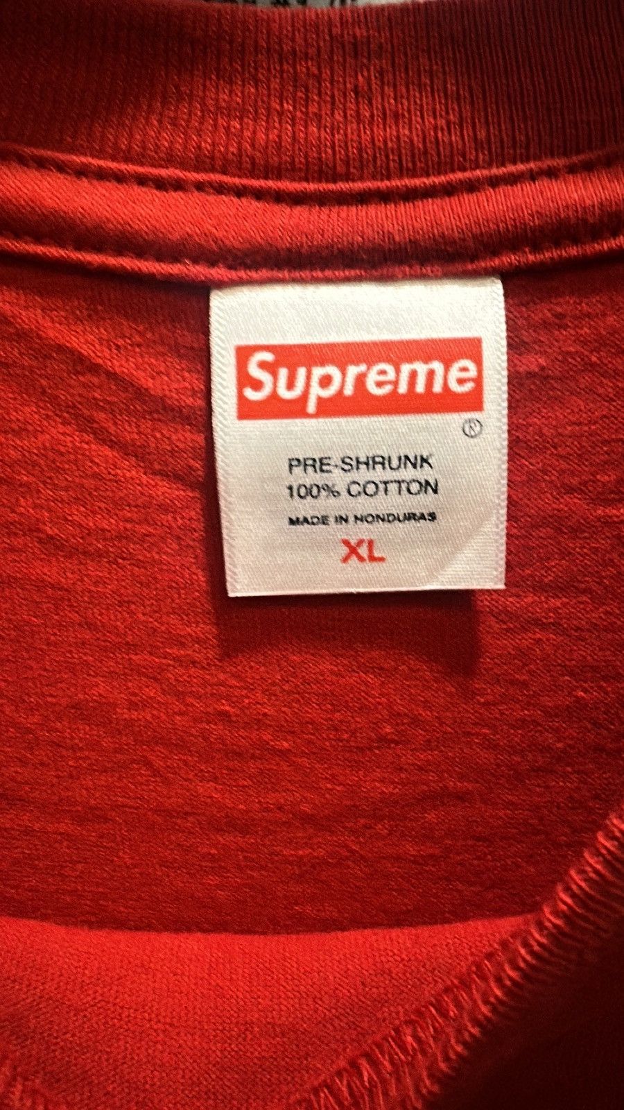 Supreme Supreme Snowman Tee Fall/Winter ‘25 Red Size US XL / EU 56 / 4 - 3 Thumbnail