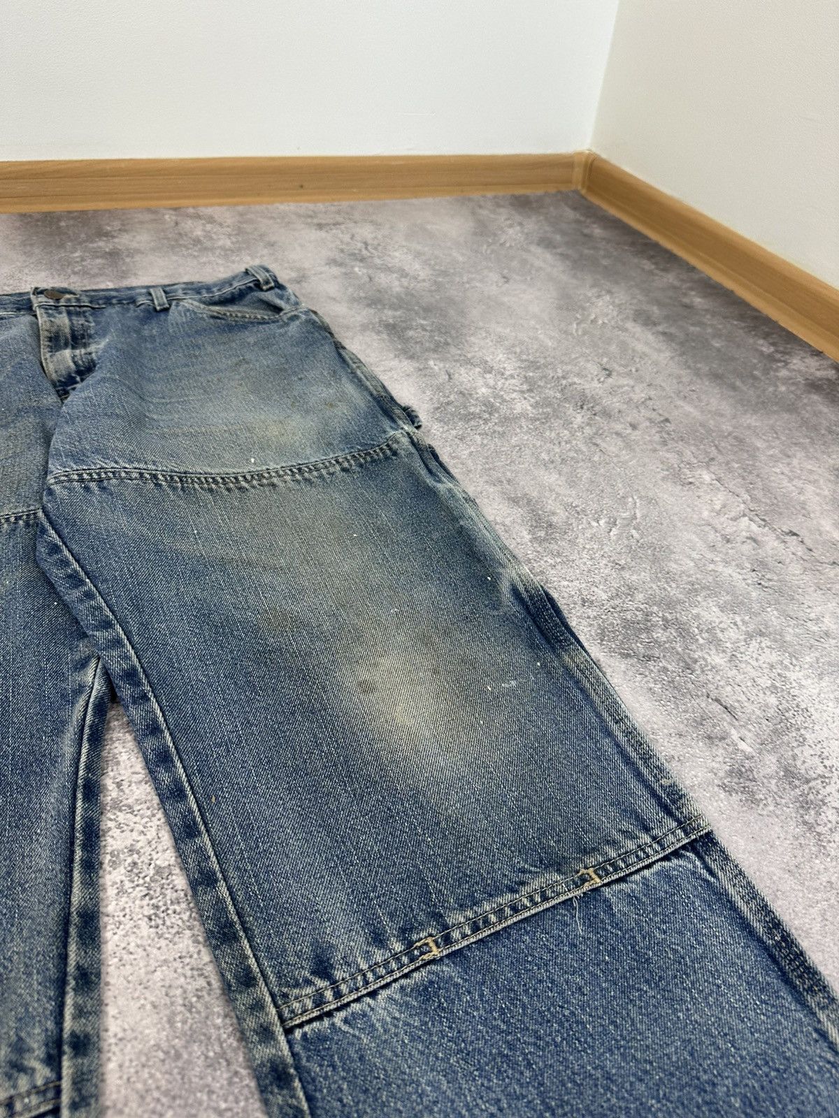 Dickies Vintage Dickies Double Knee Distressed USA Baggy Work Pants Size US 36 / EU 52 - 5 Thumbnail