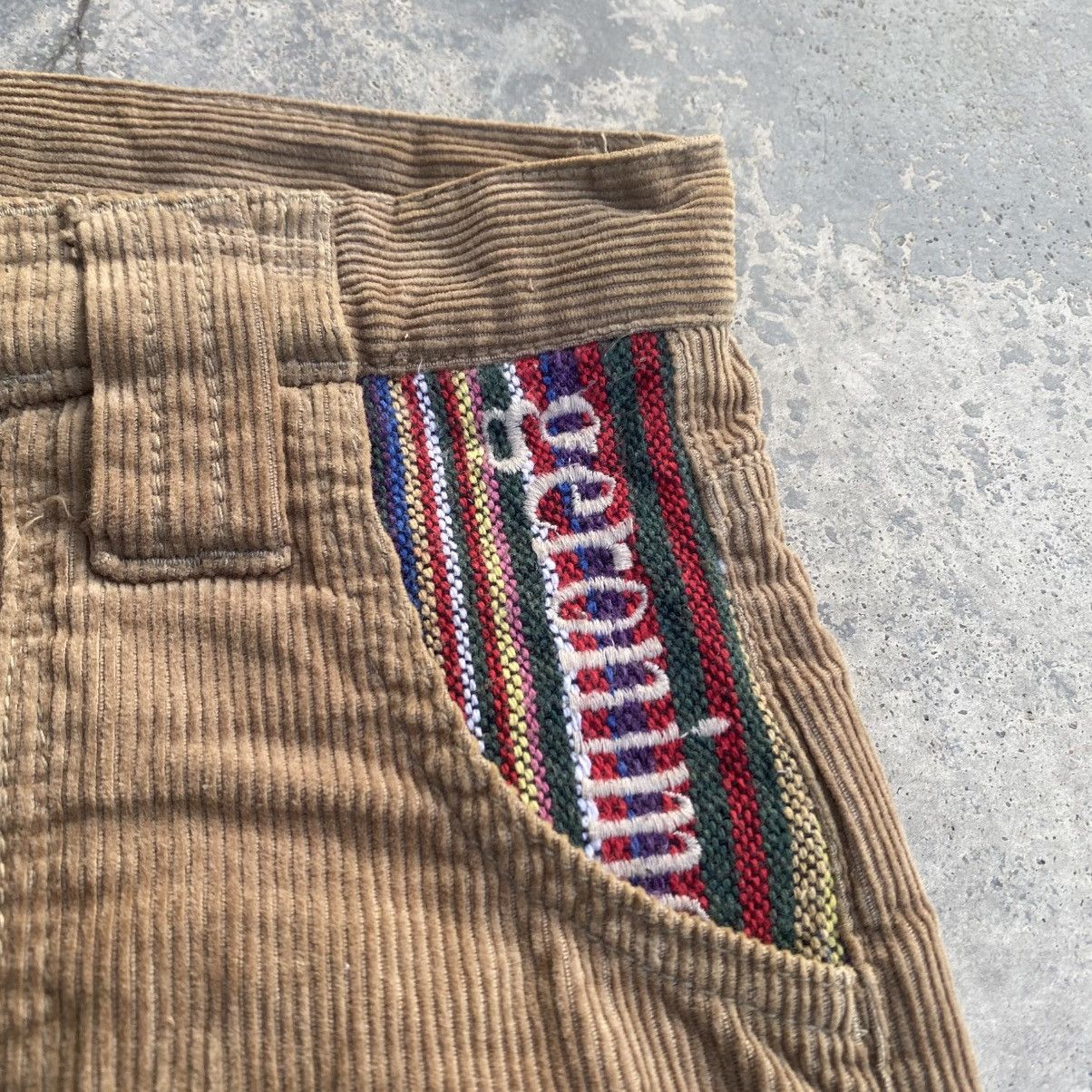 Hysteric Glamour × Japanese Brand GERONIMO Corduroy Bushpant Arizona Patches Size US 28 / EU 44 - 7 Thumbnail