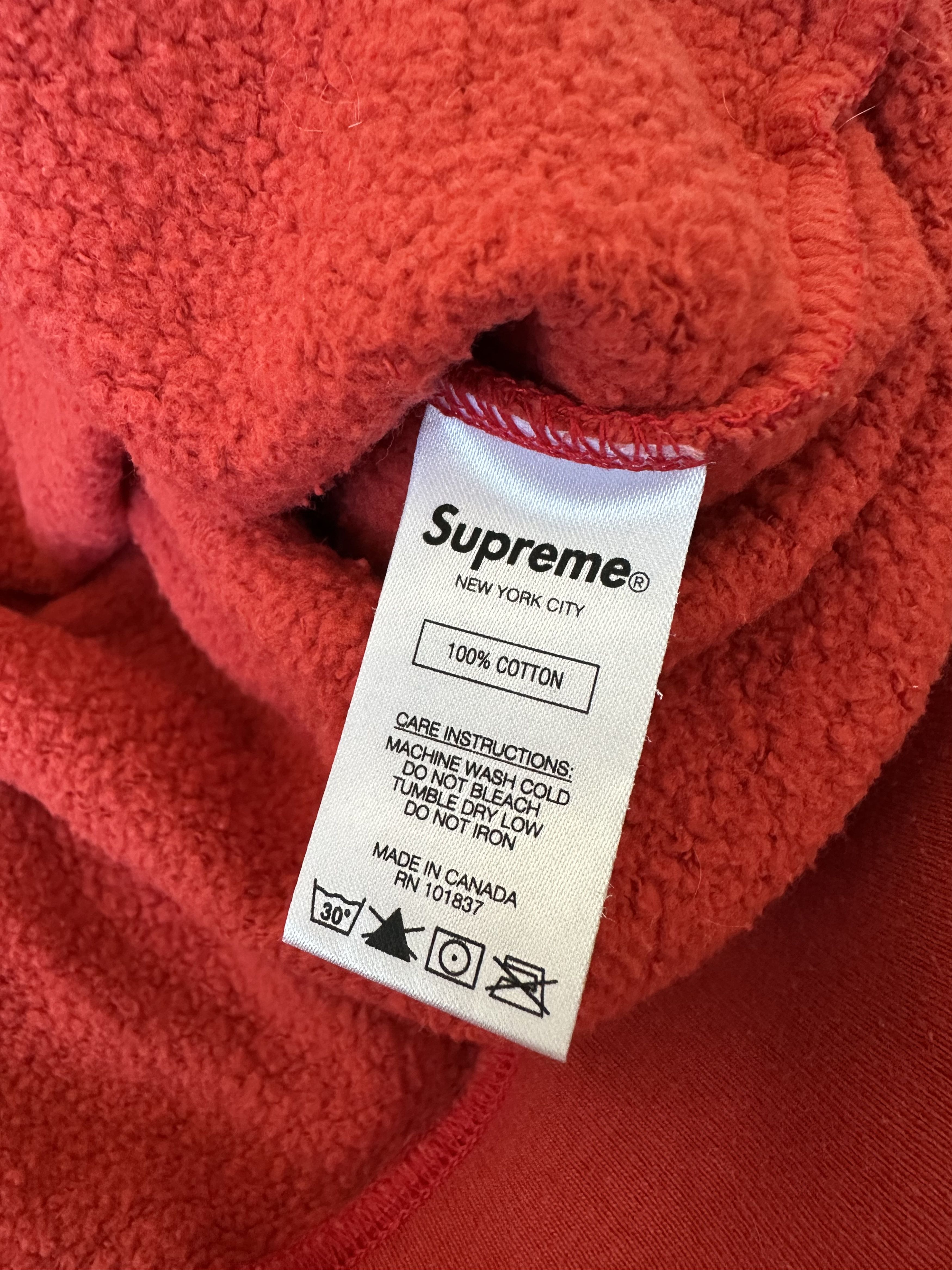 Supreme Supreme Gonz Logo Crewneck Sweatshirt Red Size US M / EU 48-50 / 2 - 7 Thumbnail