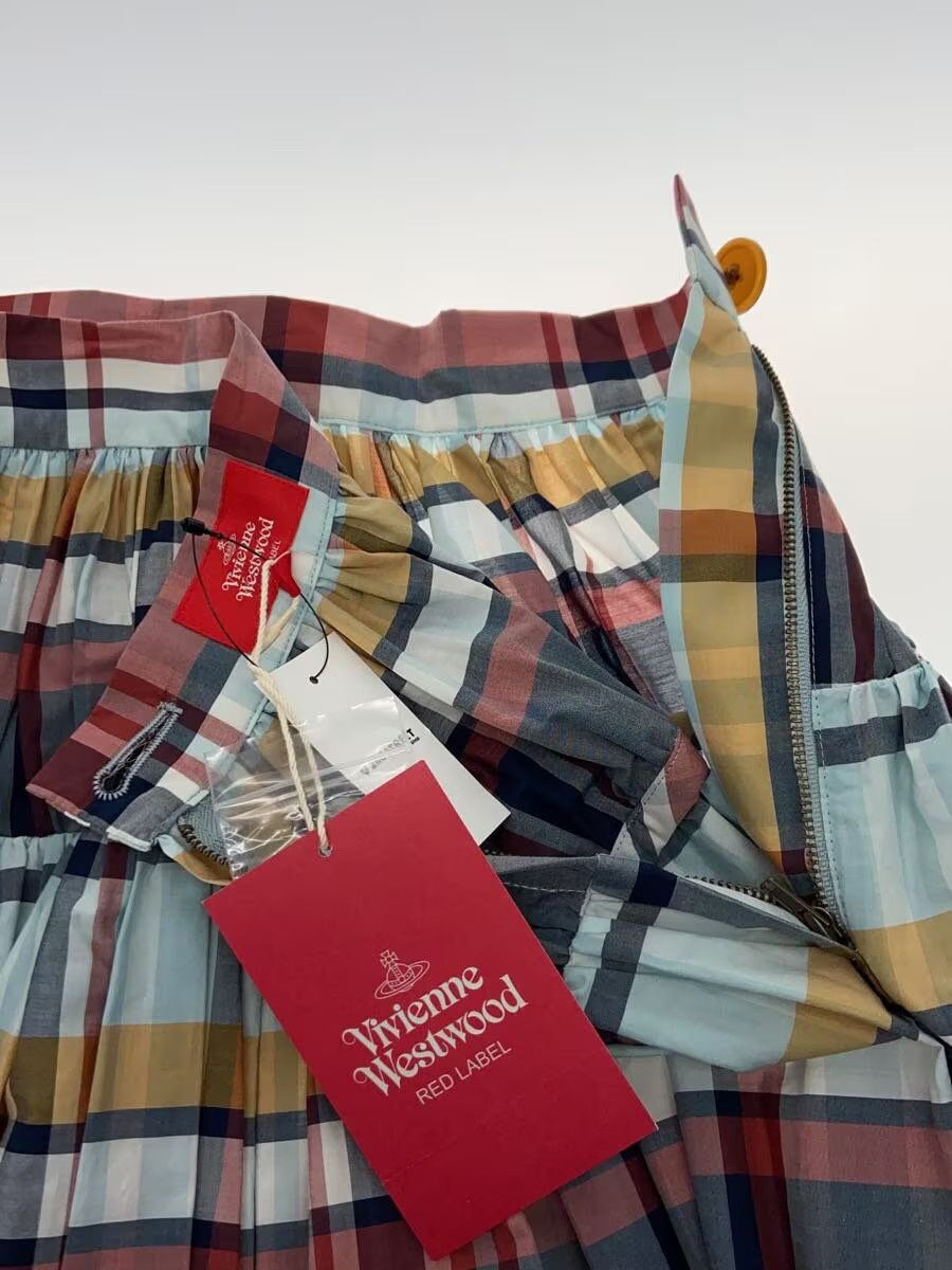 Vivienne Westwood Plaid Pleated Skirt Size 27" / US 4 / IT 40 - 3 Thumbnail