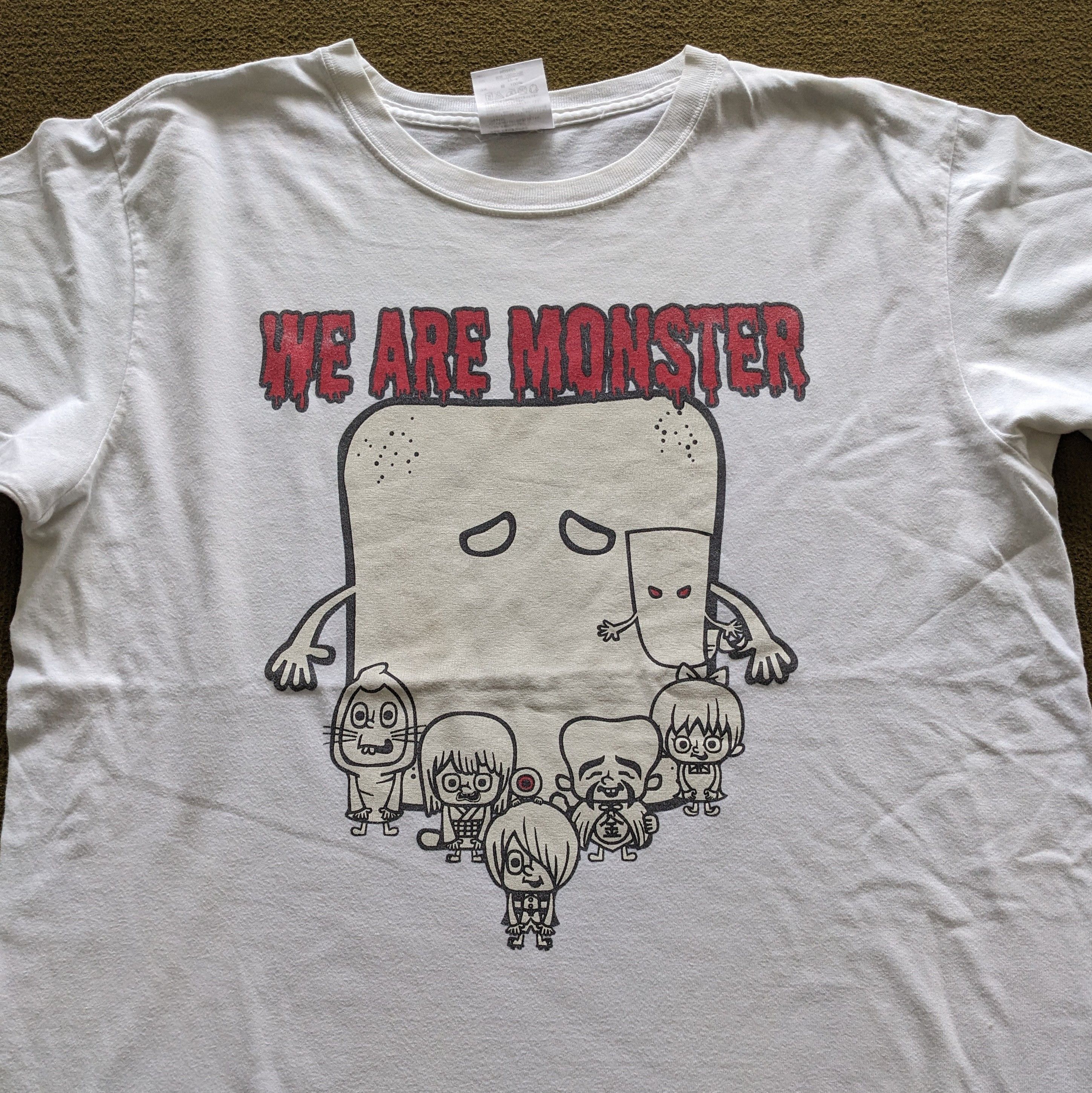Vintage Vintage Gegege No Kitaro We Are Monster Anime T-shirt Size US L / EU 52-54 / 3 - 2 Thumbnail