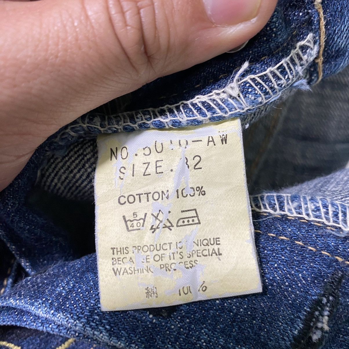 If Six Was Nine × Le Grande Bleu (L.G.B.) × OMNIGOD Omnigod Selvedge Jeans Doodle Design Size US 32 / EU 48 - 9 Thumbnail