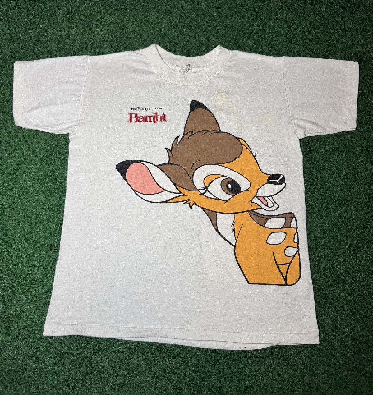 Disney Vintage Bambo Walt Disney Classic Movie Promo RARE T Shirt Size US M / EU 48-50 / 2 - 1 Thumbnail