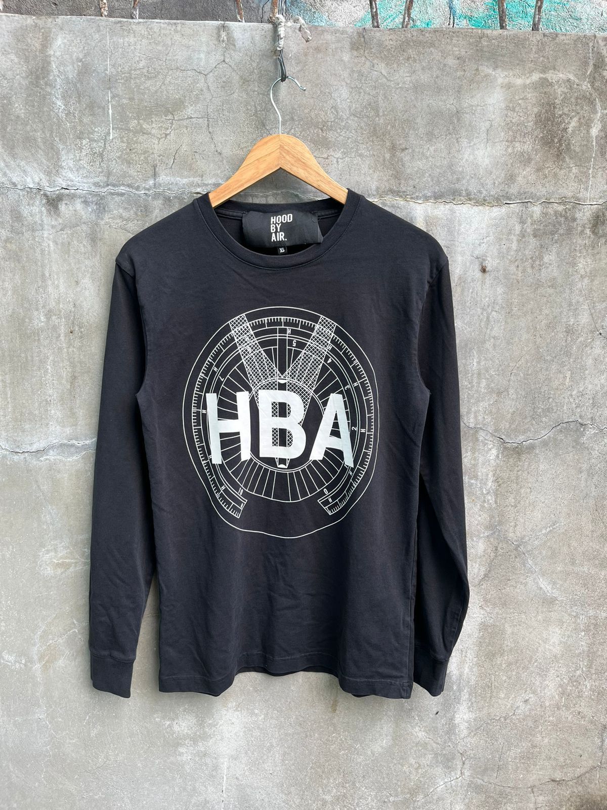 Hood By Air SS15 Compass Logo Long Sleeve Size US XS / EU 42 / 0 - 1 Thumbnail