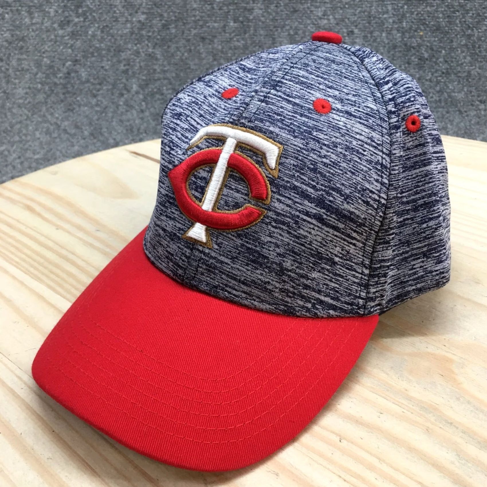 Twins MN 1 Size Blue Cotton Baseball Cap - Melonwear Mens Size ONE SIZE - 2 Thumbnail