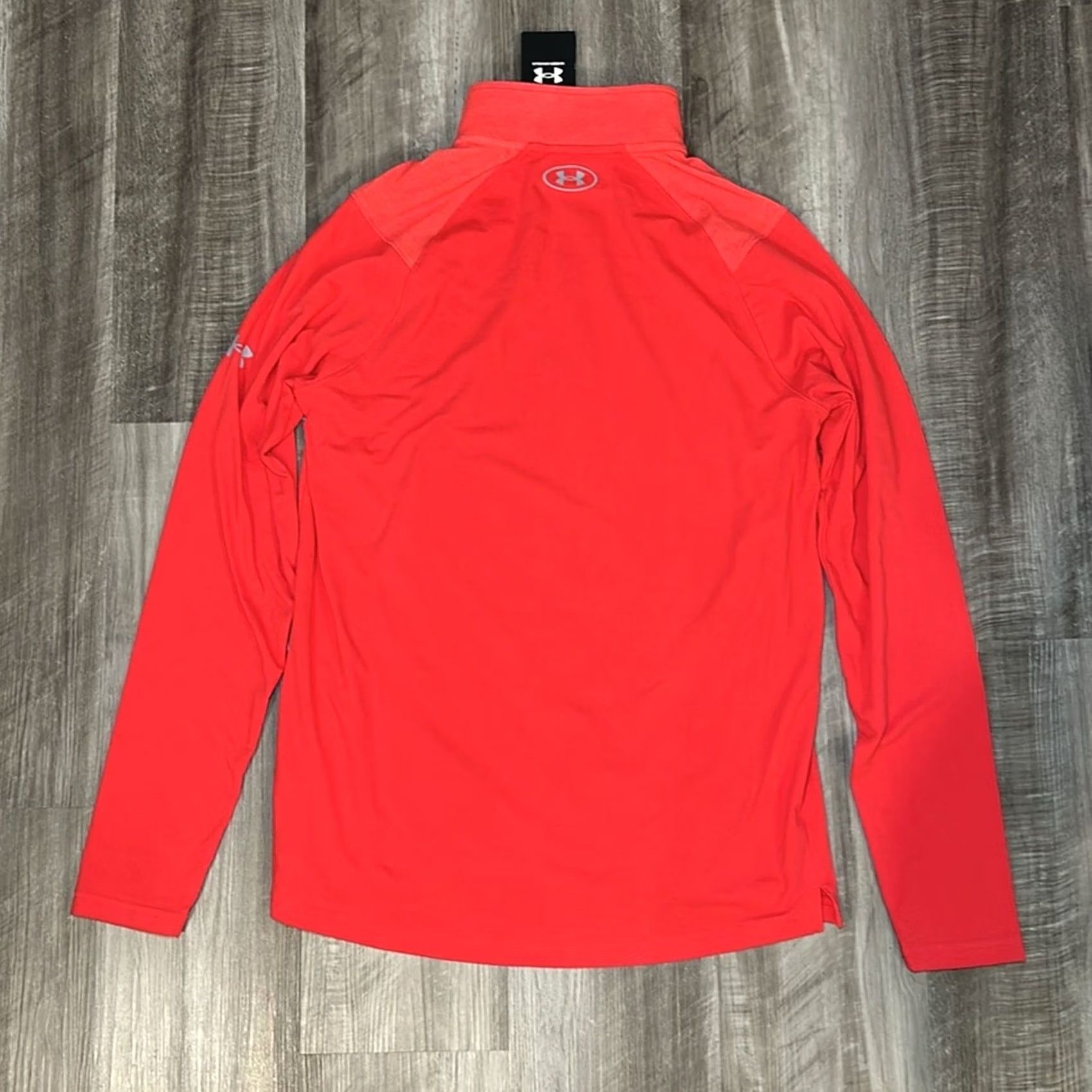 Under Armour Under Armour Cincinnati Bearcats College Vault Quarter Zip Pullover Sweatshirt - Men M Red Size US M / EU 48-50 / 2 - 3 Thumbnail