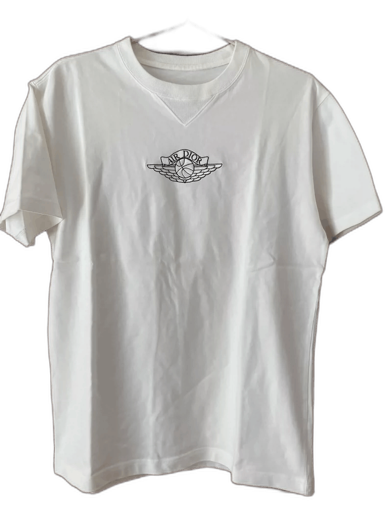 Dior Dior Jordan Embroidered Logo Short Sleeve Shirt-yf Size US L / EU 52-54 / 3 - 1 Thumbnail