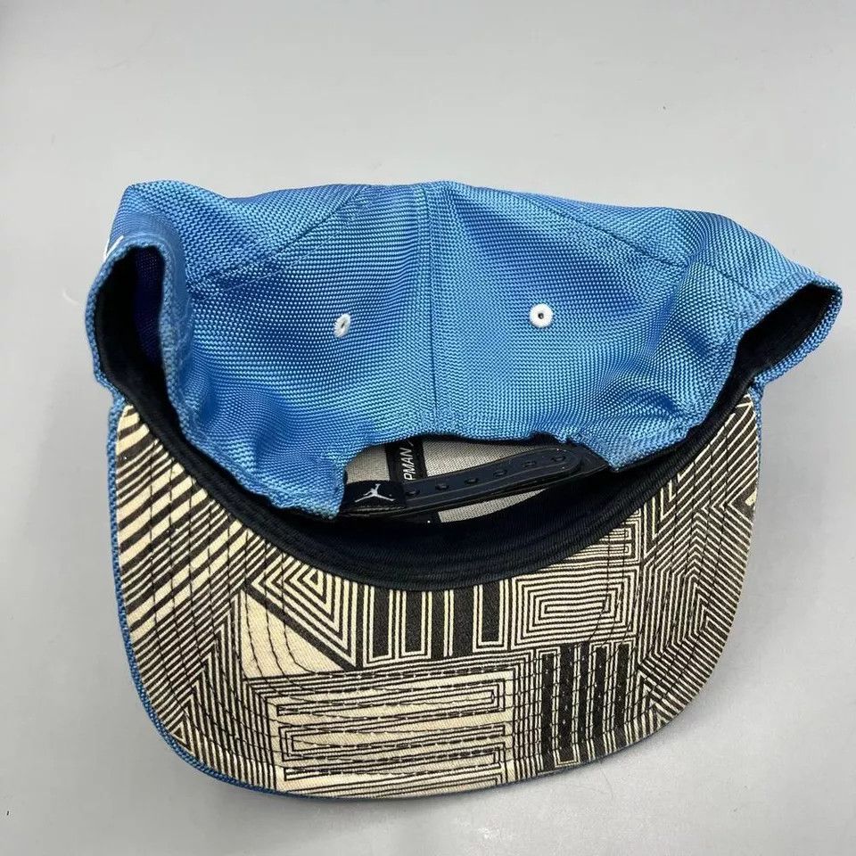 Jordan Brand Air Jordan Hat Men Blue Black Lines Jumpman Snap Back Cap Size ONE SIZE - 7 Thumbnail