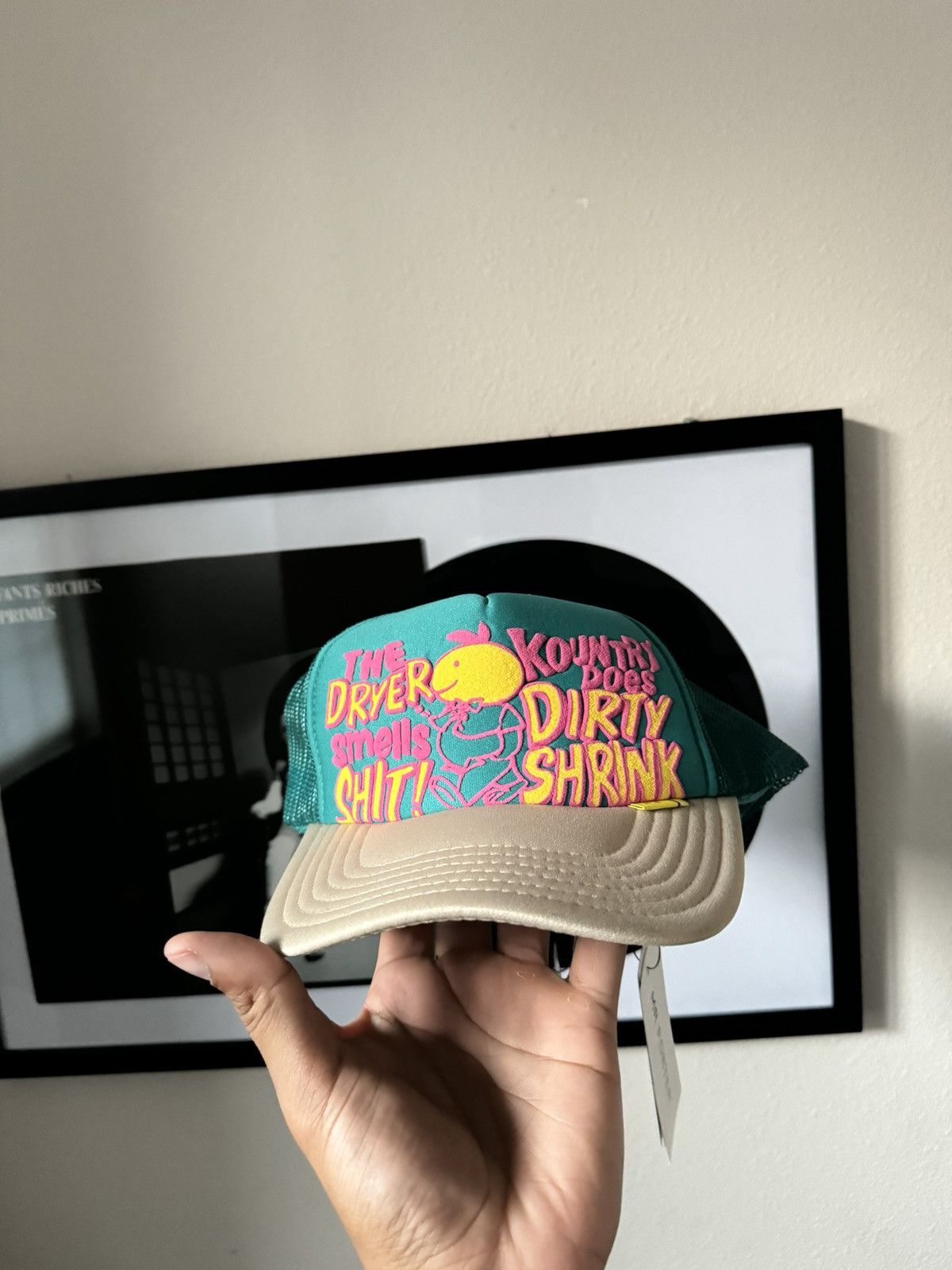 Kapital Kapital Kountry Dirty Shrink Trucker Hat Size ONE SIZE - 1 Thumbnail