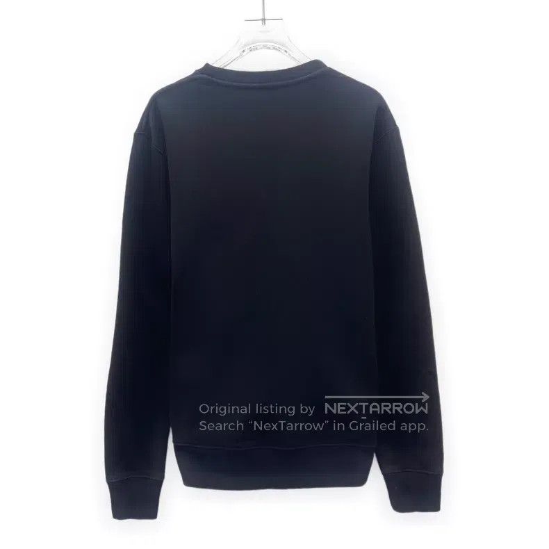 Loewe Loewe Black logo letter embroidered cotton round neck long Size XS / US 0-2 / IT 36-38 - 2 Thumbnail