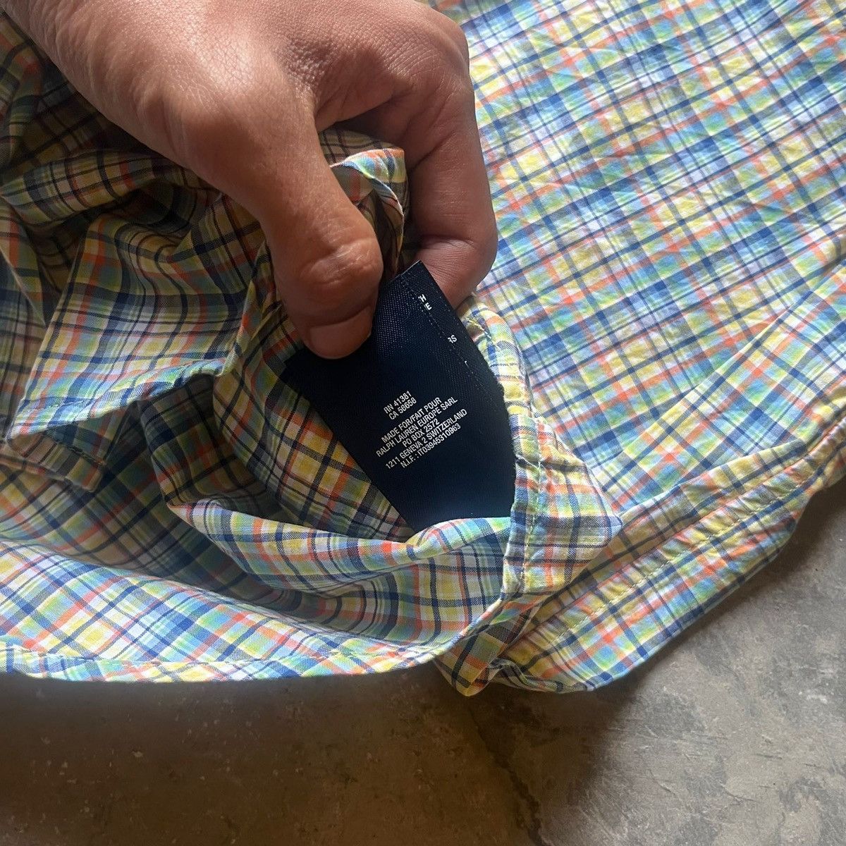 Polo Ralph Lauren × Ralph Lauren Ralph Lauren Plaid Multicolor Shirt Size XL Boy Size US XL / EU 56 / 4 - 5 Thumbnail