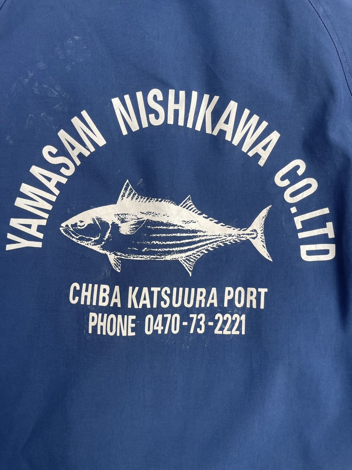 Helly Hansen × Japanese Brand × Vintage Helly Hansen Yamasa Work Jacket - Japanese Fishing Logo Size US L / EU 52-54 / 3 - 5 Thumbnail