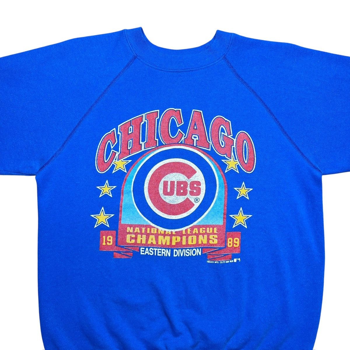 MLB 1989 MLB Chicago Cubs Eastern Division Champions Sweatshirt Size US L / EU 52-54 / 3 - 4 Thumbnail