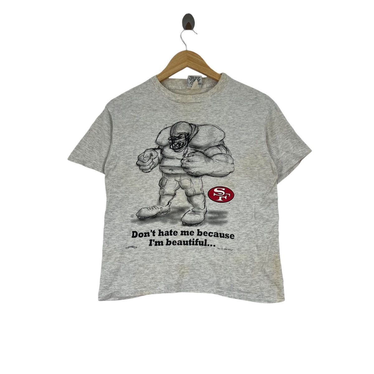 高評価のクリスマスプレゼント 90s Vintage Nutmeg × NFL Nfl Nutmeg 49ers FRANCISCO SAN シャツ