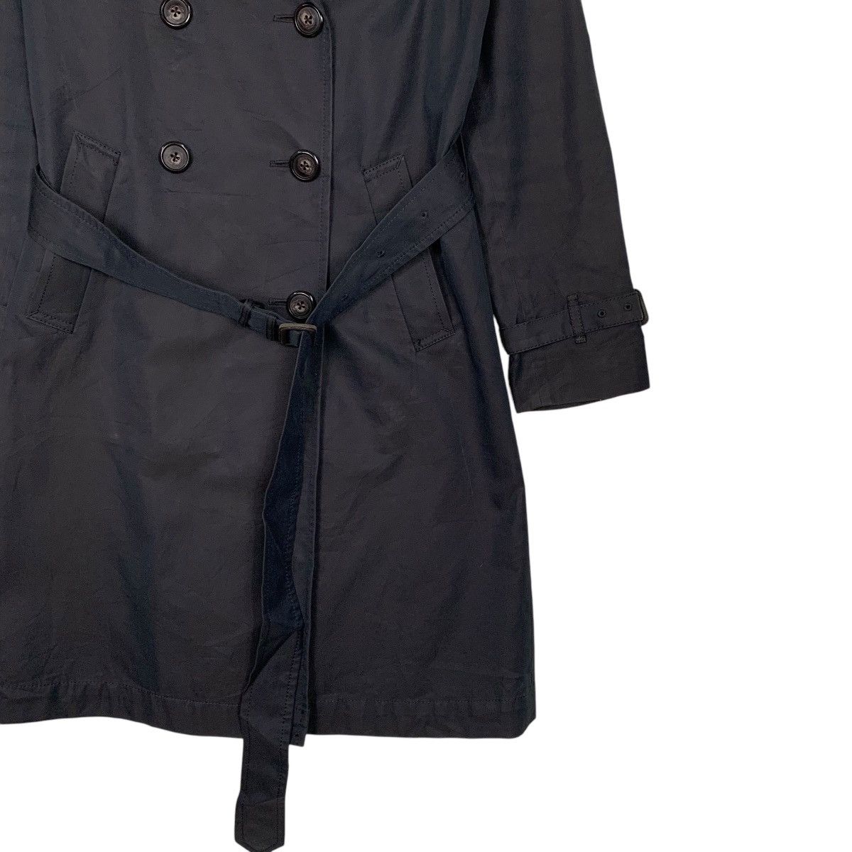 SHIPS Japanese Brand Ships Double Breasted Trenchcoat Size M / US 6-8 / IT 42-44 - 5 Thumbnail