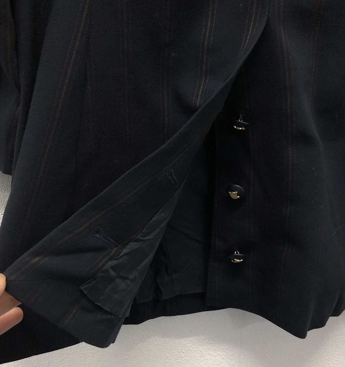 Celine CELINE Paris Vintage Wool Blazer - Made in France - Size 40 Size M / US 6-8 / IT 42-44 - 11 Thumbnail