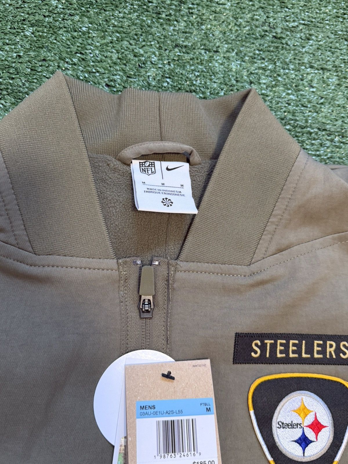 Nike Pittsburgh Steelers Nike NFL Salute to Service Full Zip Size US M / EU 48-50 / 2 - 4 Thumbnail