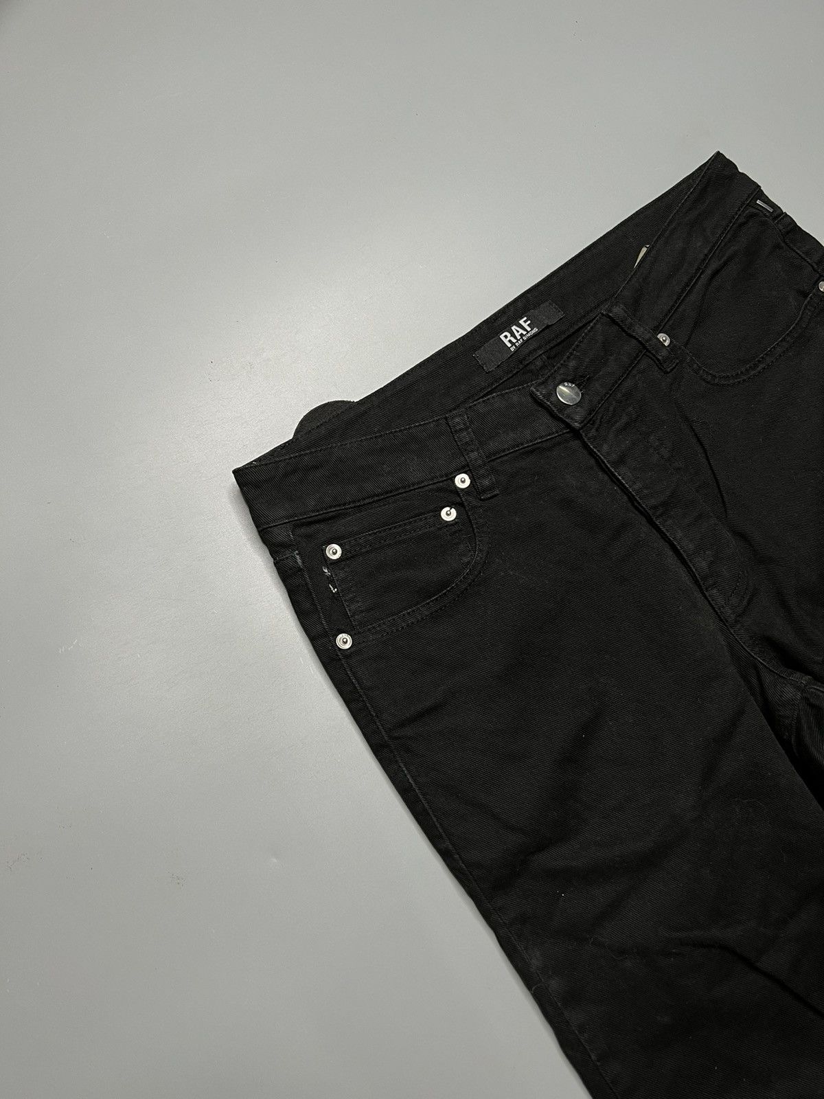 Raf by Raf Simons Raf Simons Stack Denim Elastic Jeans Size US 32 / EU 48 - 8 Thumbnail