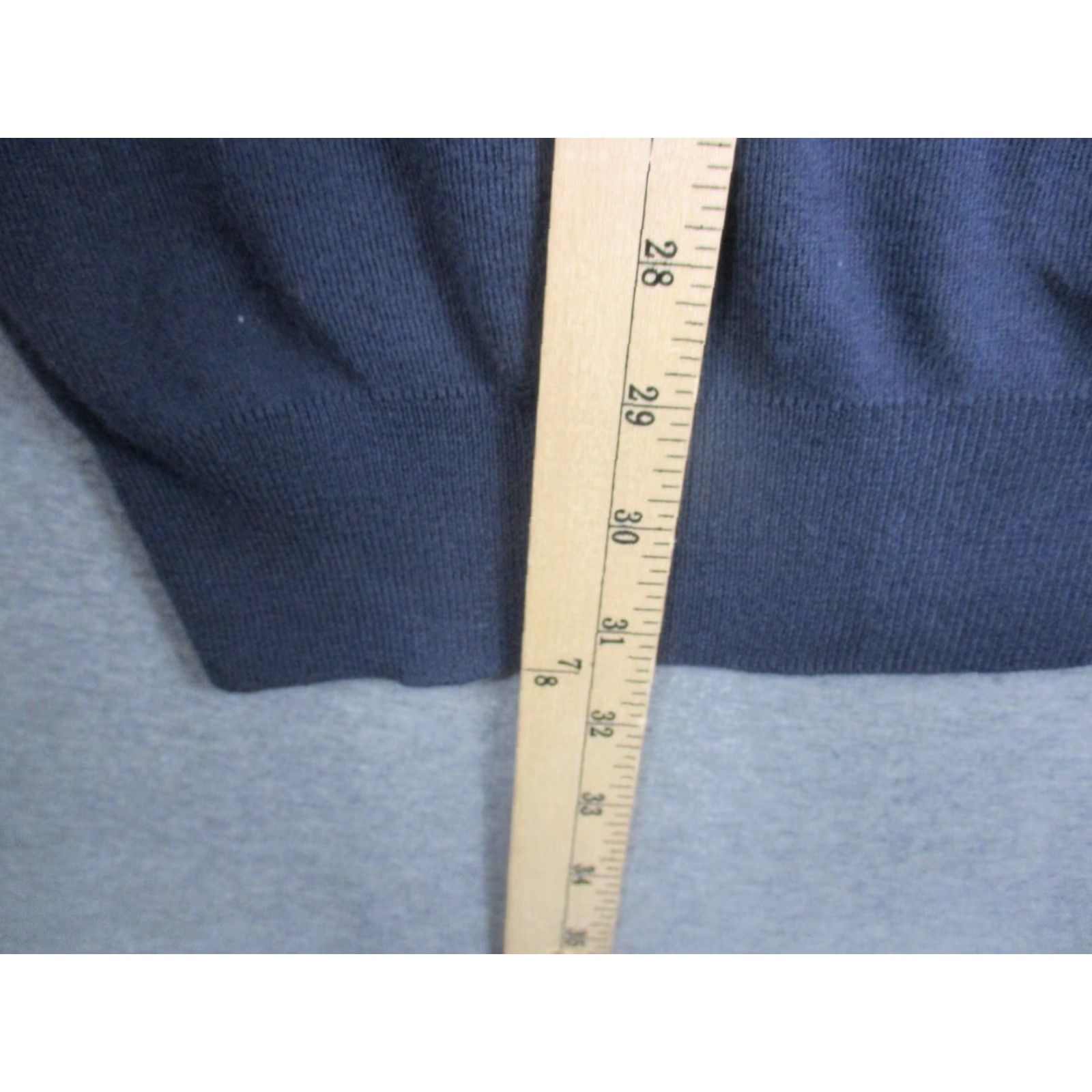Polo Ralph Lauren Polo Ralph Lauren Sweater Vest Men Large Tall Navy Pima Cotton Size US L / EU 52-54 / 3 - 6 Thumbnail