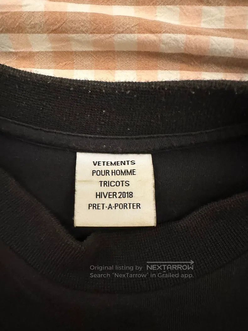 Vetements Vetements short sleeves Size US XS / EU 42 / 0 - 2 Thumbnail