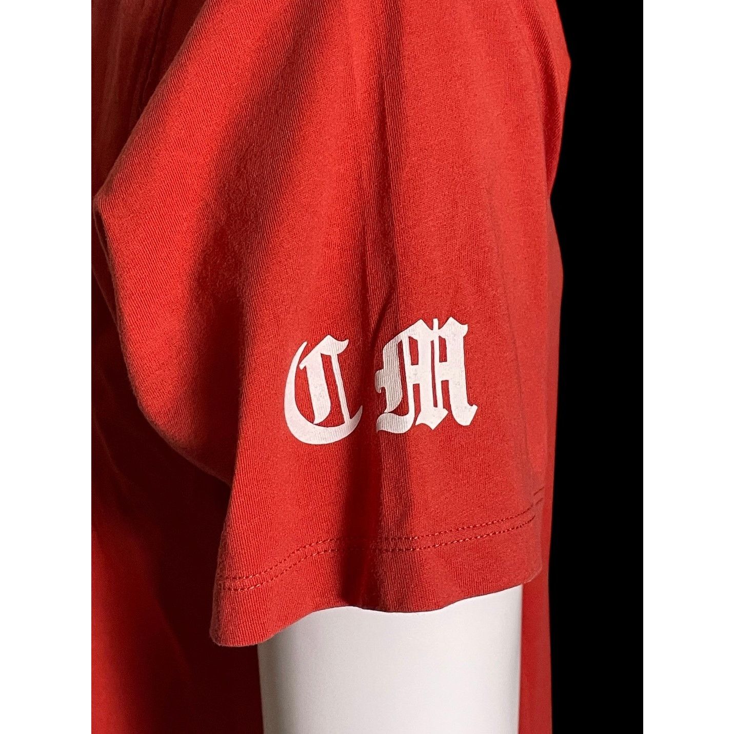 Marcelo Burlon Marcelo Burlon County of Milan Skull & Rose Red Graphic Tee Size US S / EU 44-46 / 1 - 11 Thumbnail
