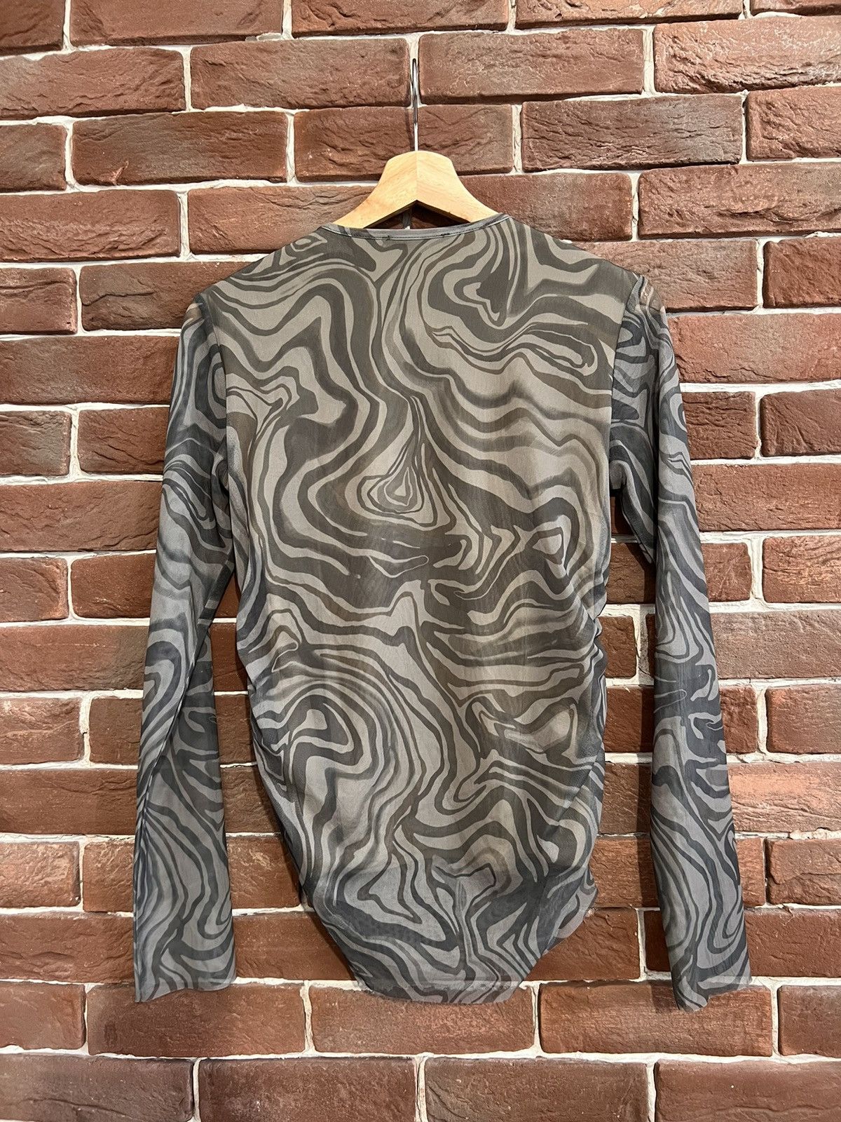 Jean Paul Gaultier Rare Vintage Psychodelic Y2K Mesh top like jean paul gaultie Size M / US 6-8 / IT 42-44 - 2 Thumbnail